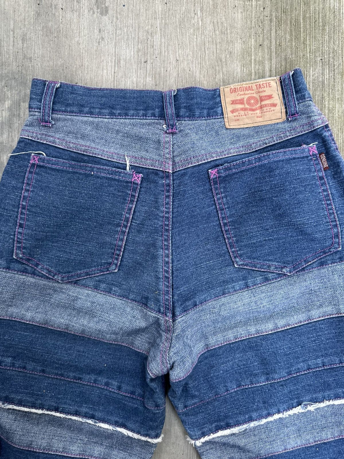 If Six Was Nine × Japanese Brand × Le Grande Bleu (L.G.B.) Inspired Kinky Hysteric Glamour Denim Jeans Size 26" / US 2 / IT 38 - 6 Thumbnail
