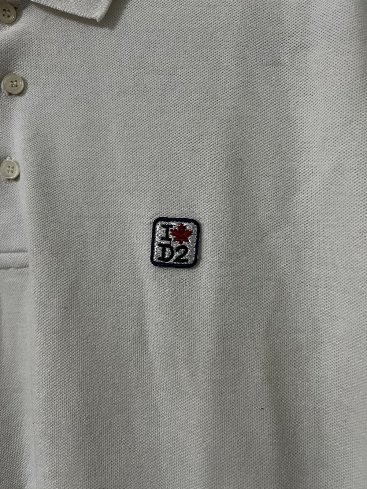 Dsquared2 Dsquared2 polo shirt xl white Size US XL / EU 56 / 4 - 3 Thumbnail