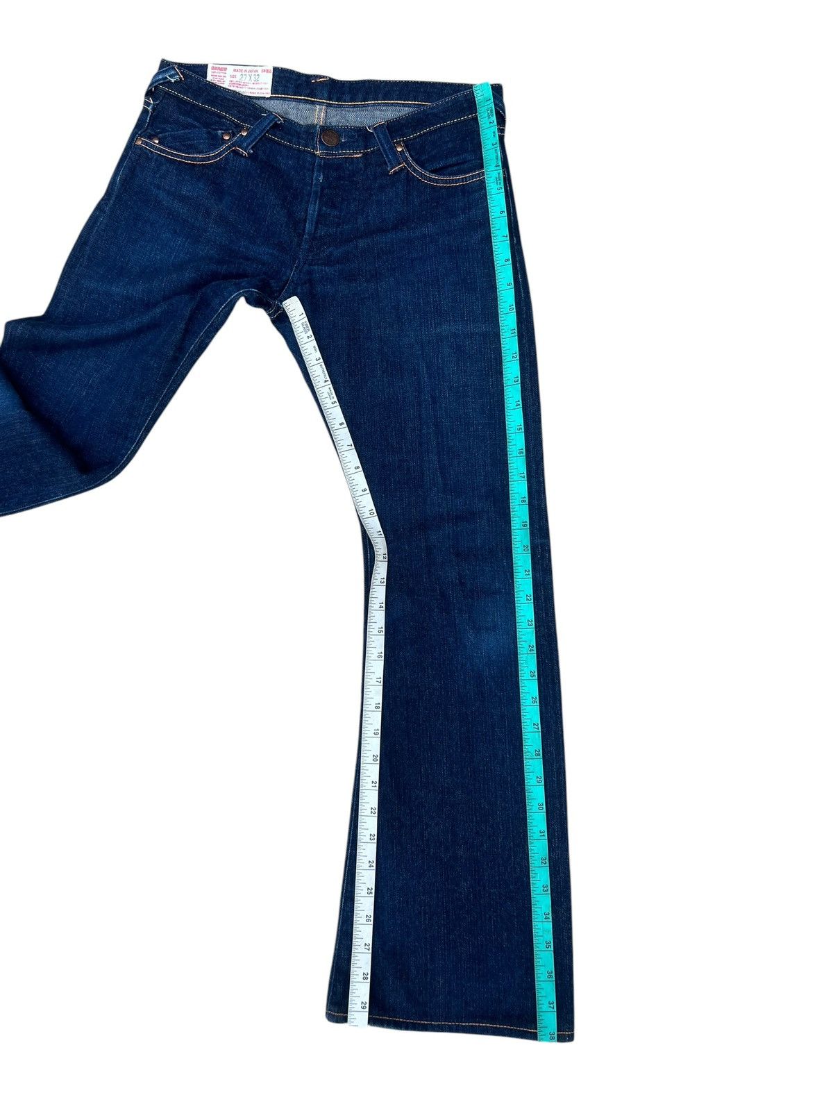Evisu × Vintage Vintage Evisu Yamane Selvedge Denim Bootcut Jeans Size 29" - 4 Thumbnail