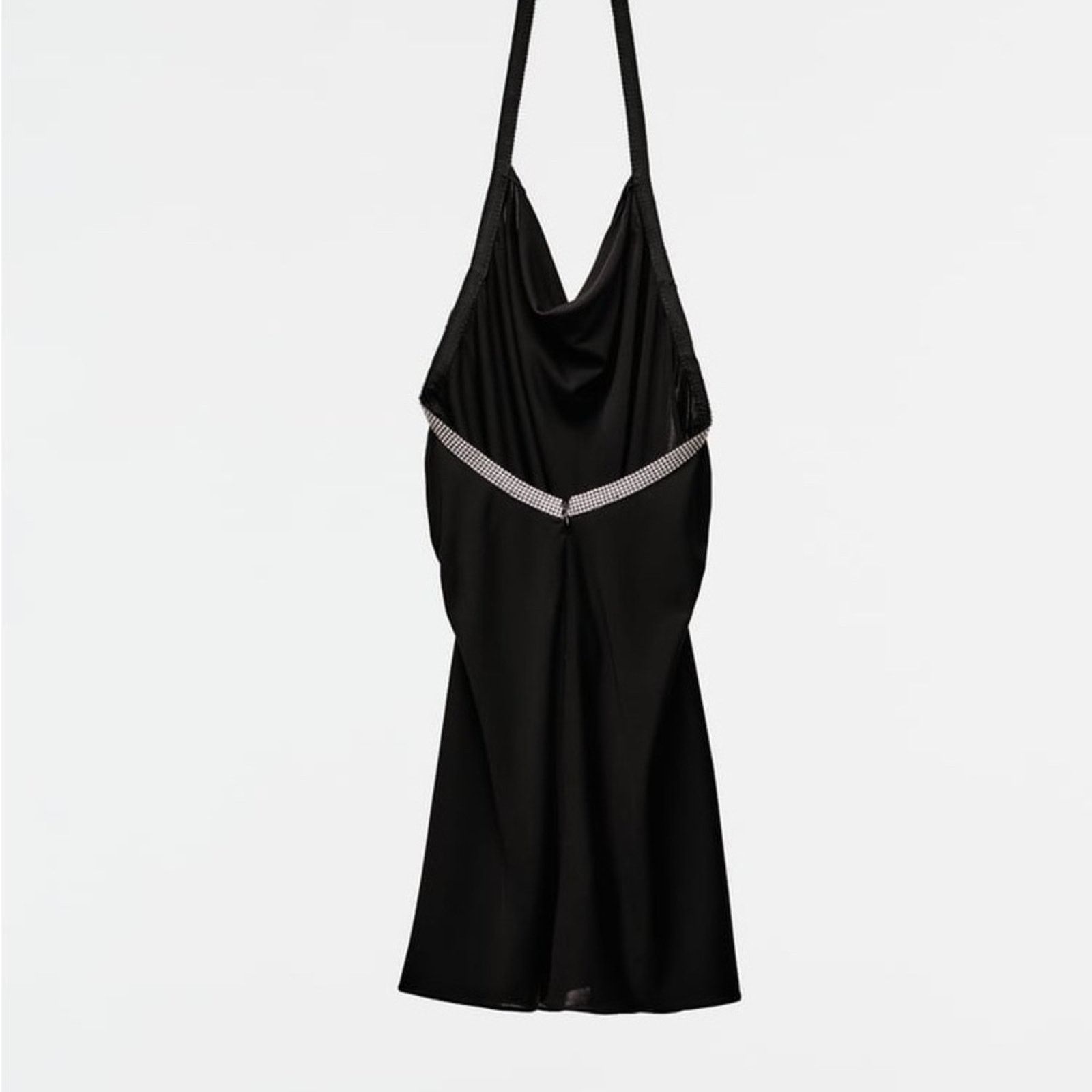 Zara ZARA RHINESTONE DRAPED DRESS LIMITED EDITION Size S / US 4 / IT 40 - 9 Thumbnail