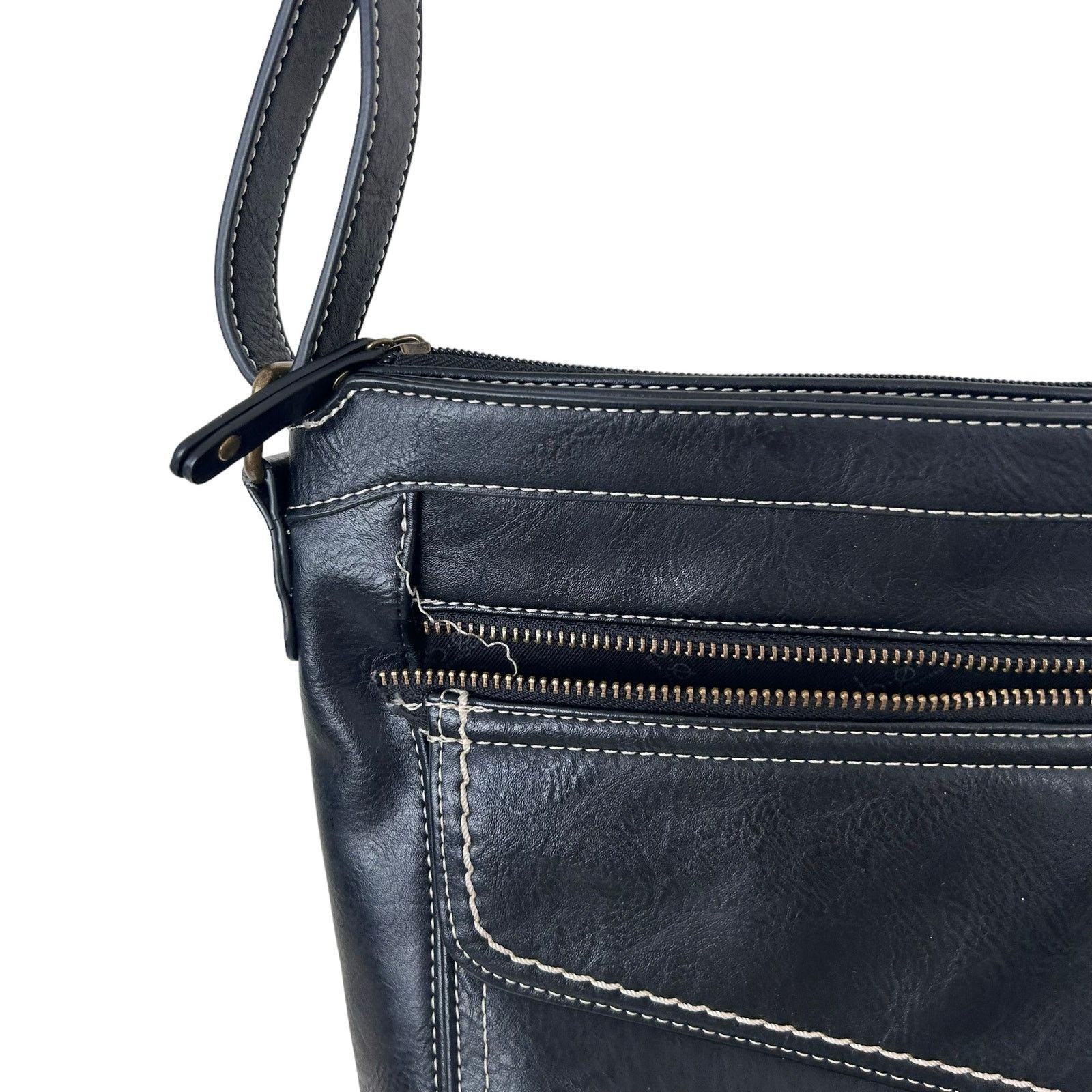 Other BOC Black Leather Crossbody Bag Size ONE SIZE - 3 Thumbnail