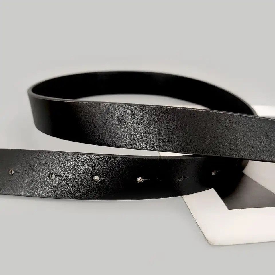 Leather Punk Torn Star PU Leather Belt Size ONE SIZE - 2 Thumbnail