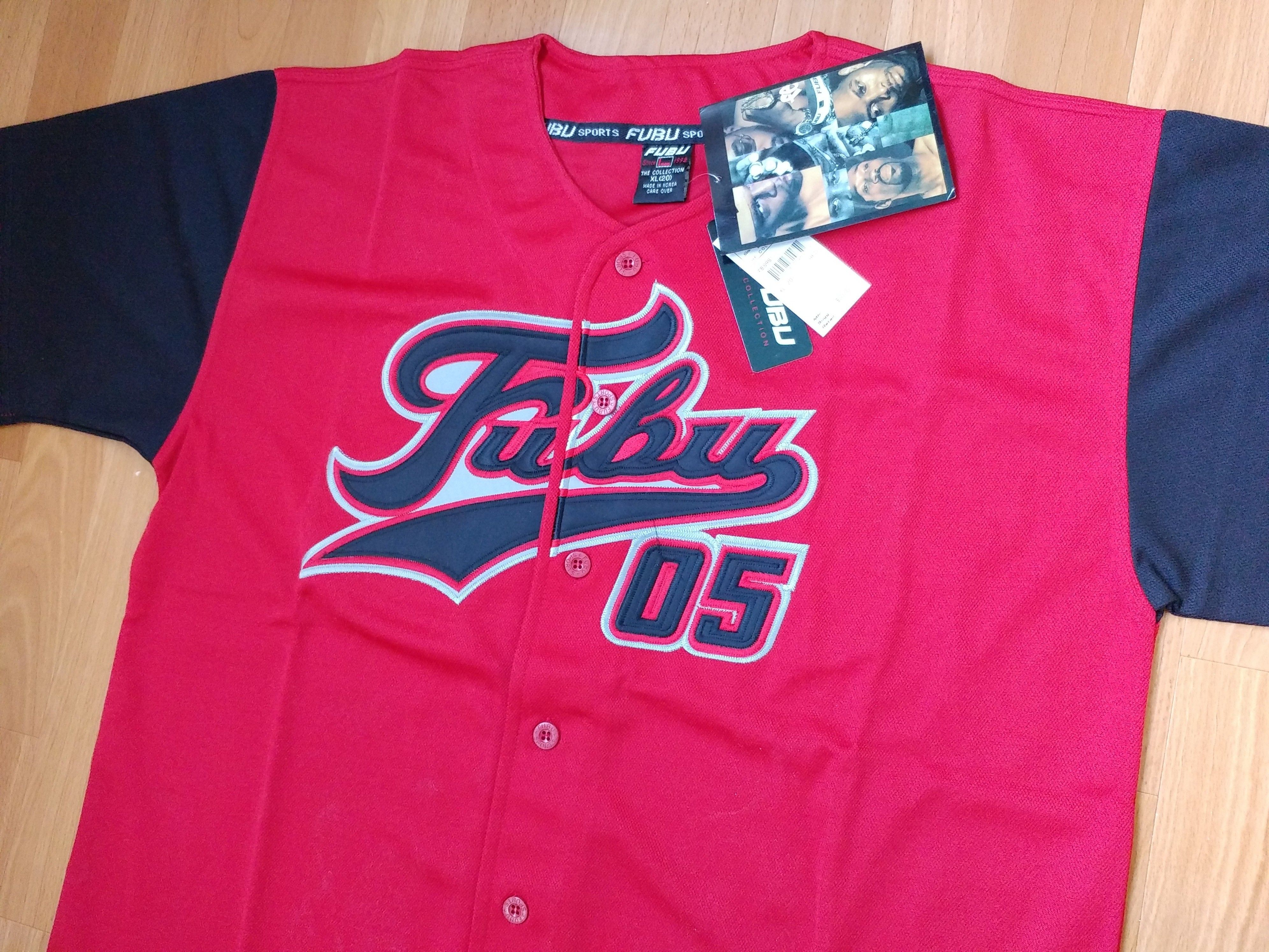 Fubu FUBU jersey, vintage hip hop t-shirt, 90s, 1990s, Y2K size L Size US L / EU 52-54 / 3 - 5 Thumbnail