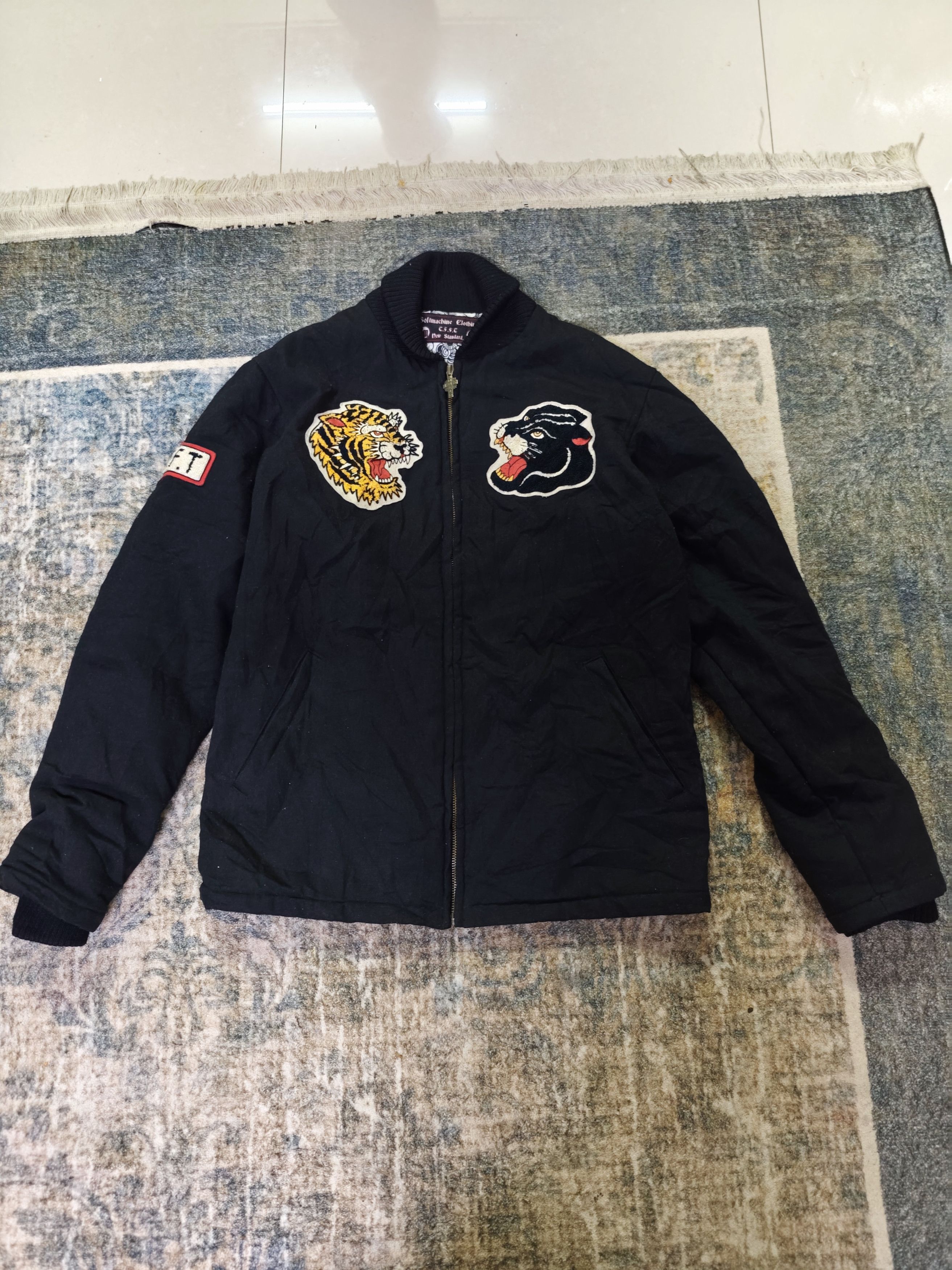 Japanese Brand × K-Two Studios × Streetwear KTWO DYED BOMBER “INK