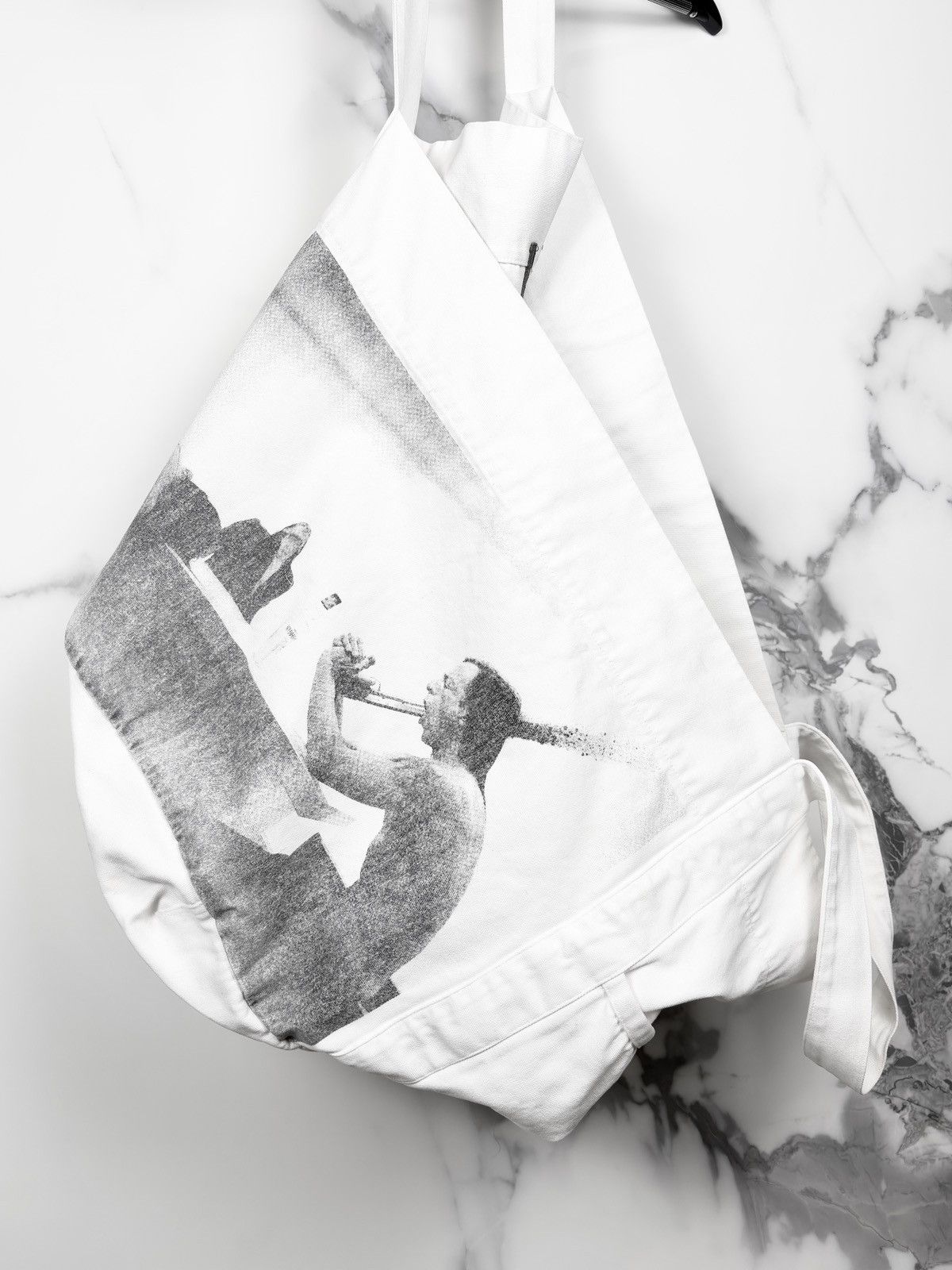 Rick Owens SS08 Rick Owens Creatch Suicide Blowjob Jumbo Tote Bag Size ONE SIZE - 6 Thumbnail