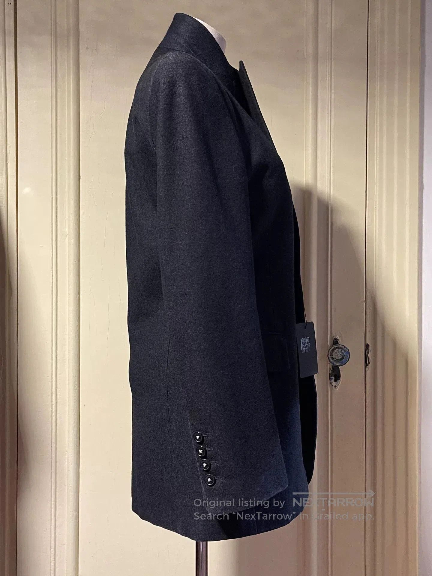 Ann Demeulemeester Ann Demeulemeester Pure Wool Peak Lapel Blazer. Size US S / EU 44-46 / 1 - 5 Thumbnail