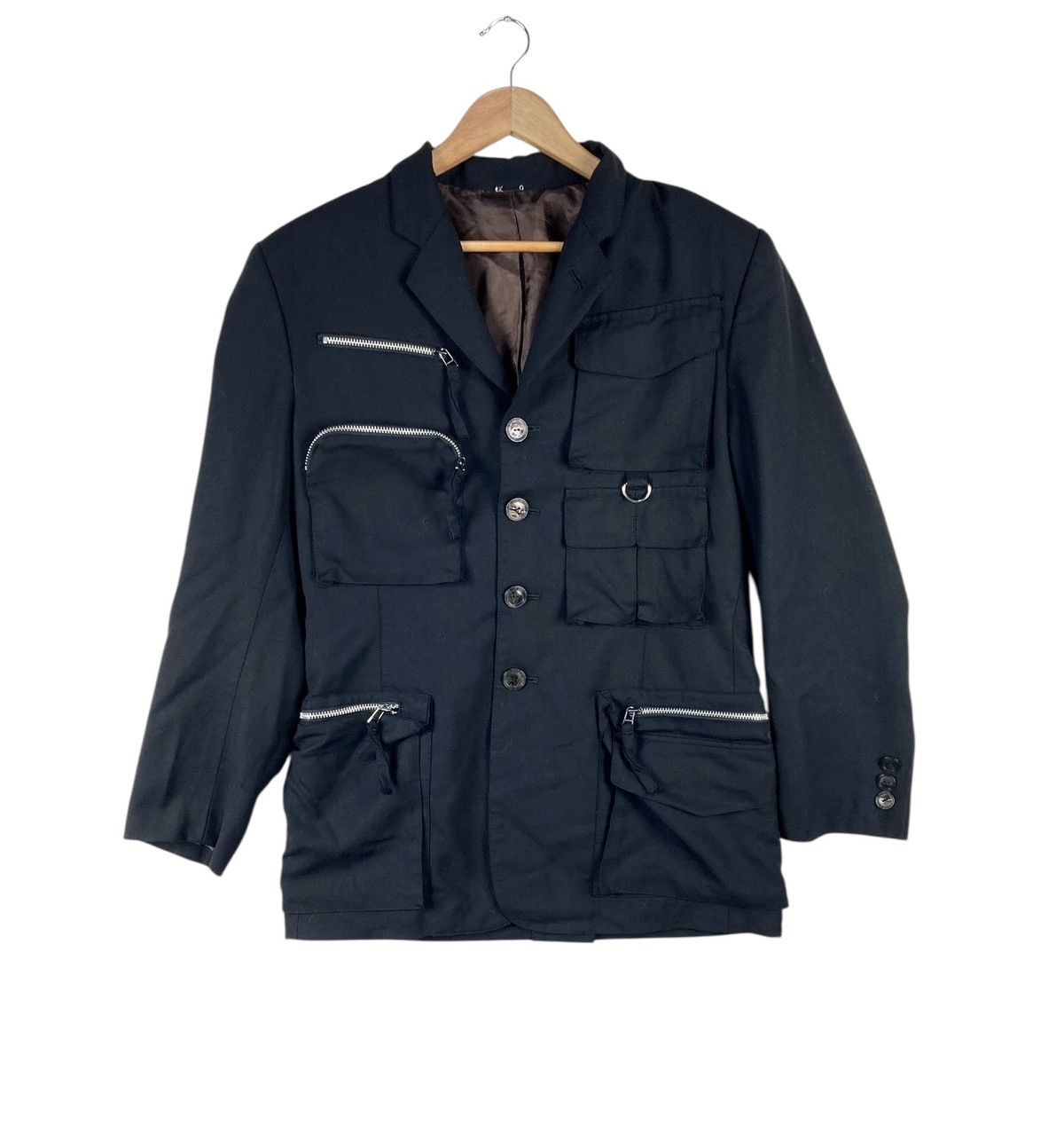 Jean Paul Gaultier Spring Summer 1996 Jean Paul Gaultier Utility Tailor Blazer Size 40L - 1 Thumbnail