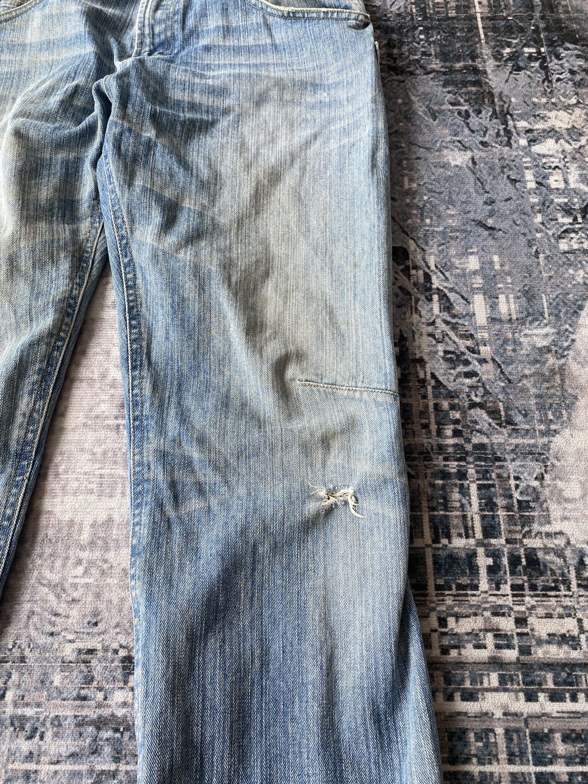 Japanese Brand Japanese Brand Distressed Denim Size US 32 / EU 48 - 6 Thumbnail