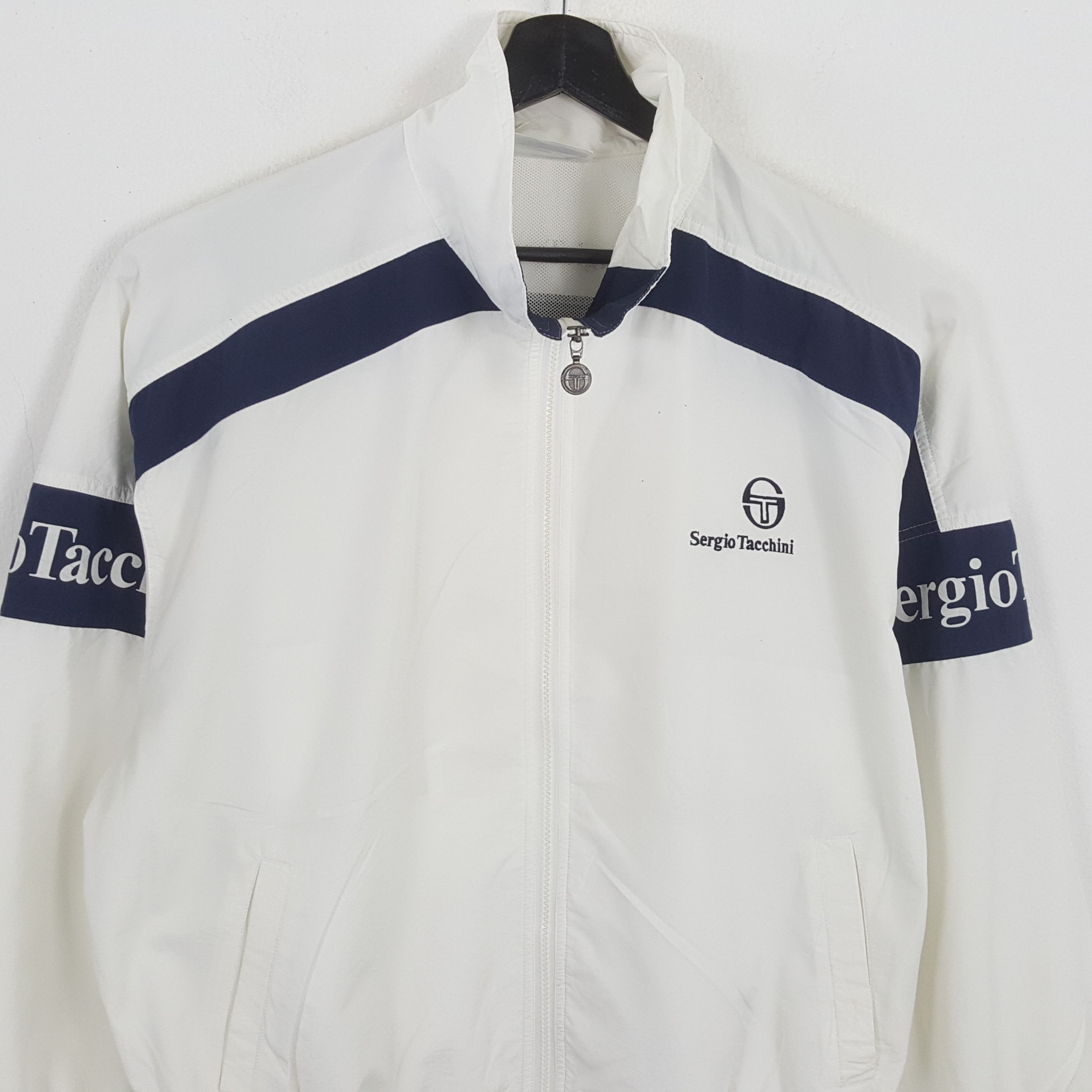 Sergio Tacchini × Vintage SERGIO TACCHINI Logo Design Sportswear Style Jacket Size US XL / EU 56 / 4 - 2 Thumbnail