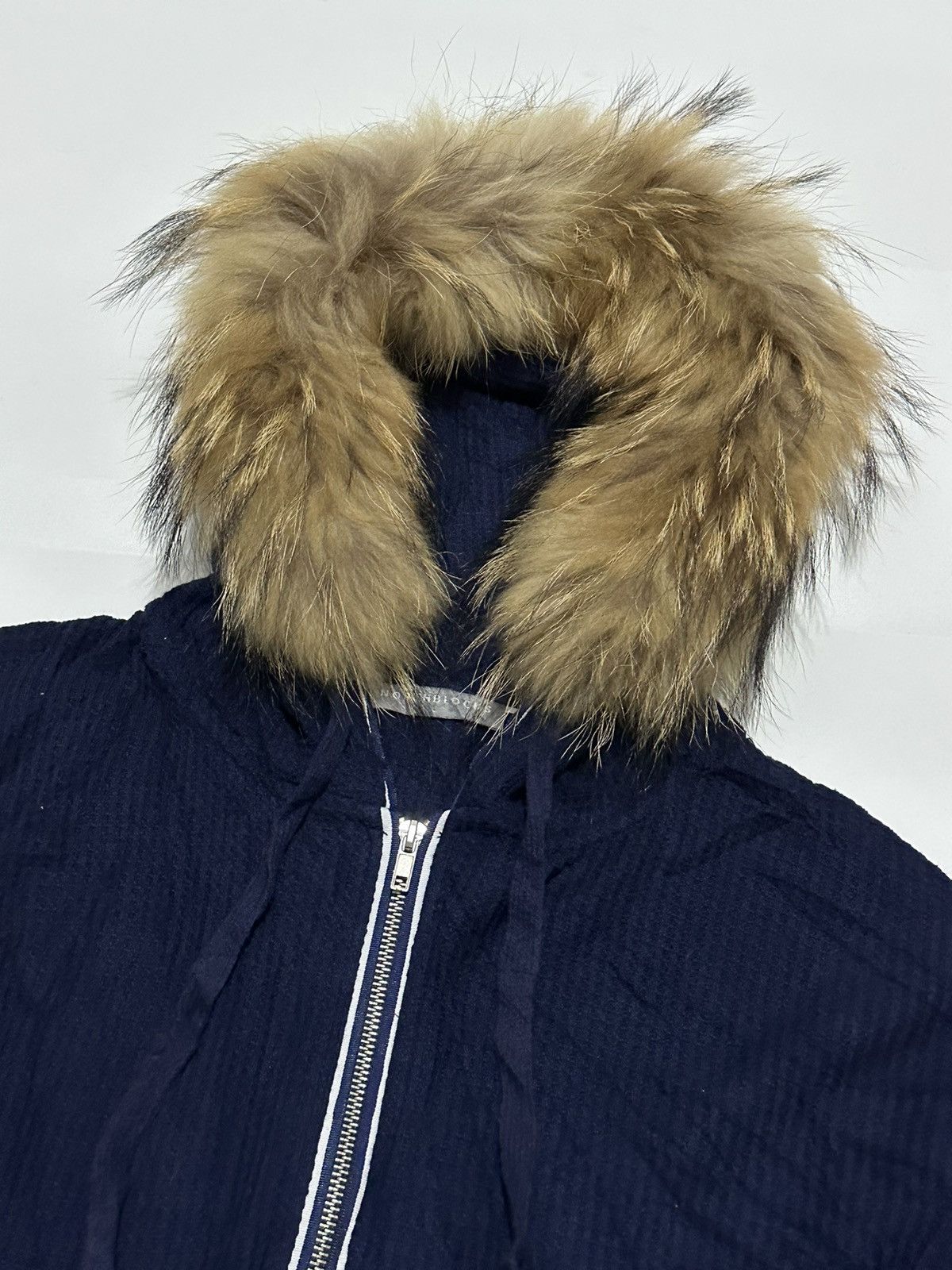 Hysteric Glamour × Japanese Brand × Le Grande Bleu (L.G.B.) Northblock-Fur Waffle Japanese Hoodie Size US M / EU 48-50 / 2 - 6 Thumbnail