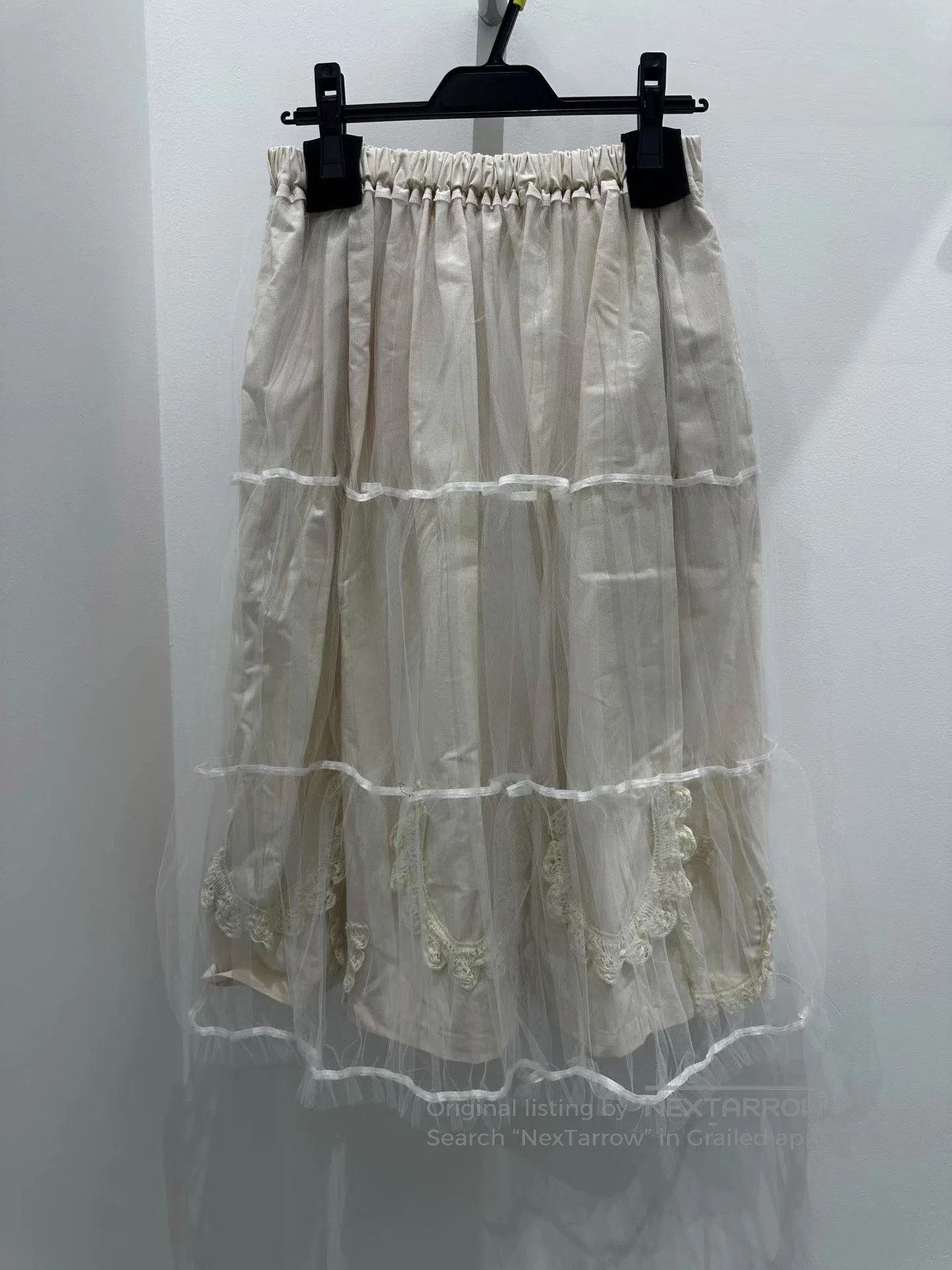 Comme des Garcons CDG Tao 2024AW Layered Tulle Skirt. Size 31" - 2 Thumbnail