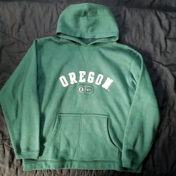 NCAA × Nike × Vintage Vintage Oregon Ducks Embroidered Hoodie Sweatshirt Size US S / EU 44-46 / 1 - 2 Thumbnail