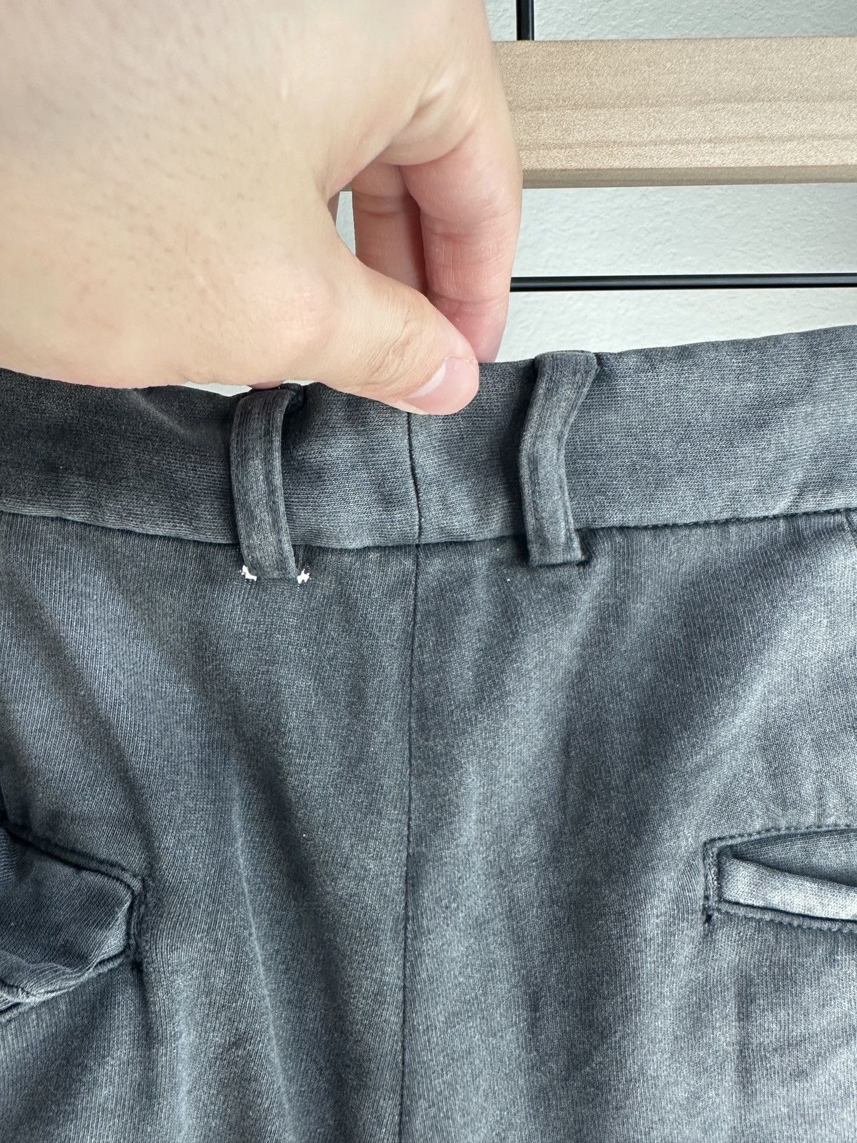 Balenciaga Trompe L’oeil Washed Grey Sweatpants Size US 34 / EU 50 - 7 Thumbnail