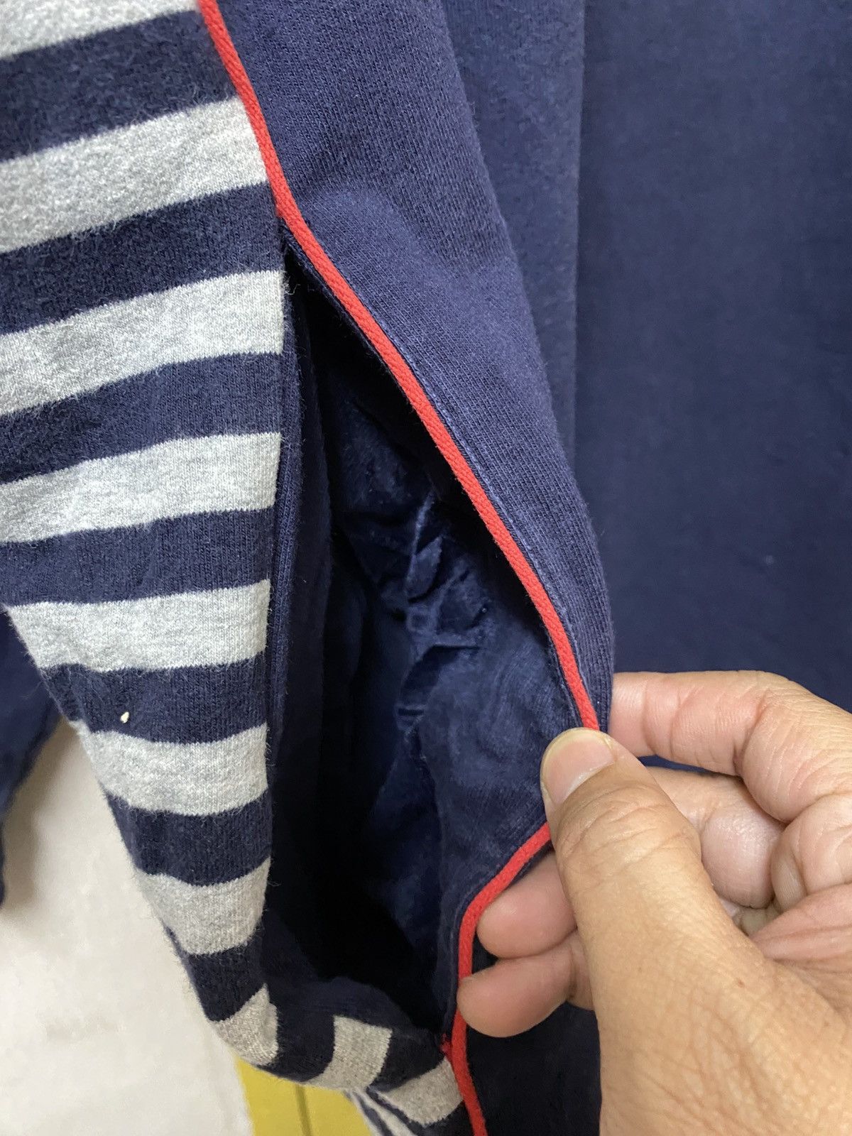 Jean Charles De Castelbajac Castelbajac Sport Sweatshirt Halzip Blue Black Size US L / EU 52-54 / 3 - 5 Thumbnail