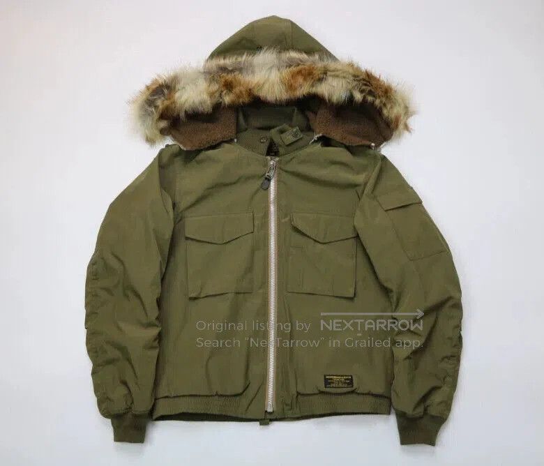 Neighborhood NEIGHBORHOOD X BURTON Faux Fur Collar Jacket. Size US L / EU 52-54 / 3 - 2 Thumbnail