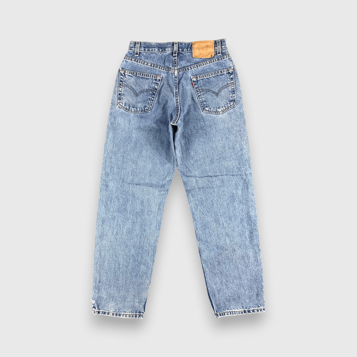 Levi's 90s Vintage Blue Wash Levis 550 Jeans-J2075 Size US 28 / EU 44 - 2 Thumbnail