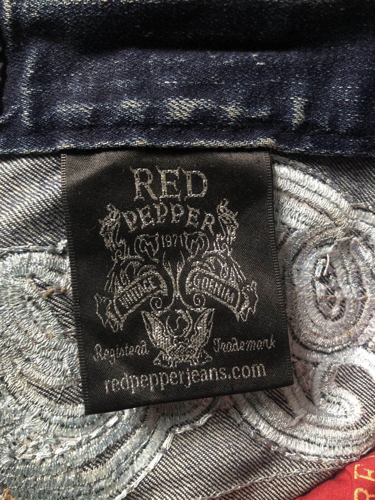 Ed Hardy X Red pepper Denim Pants