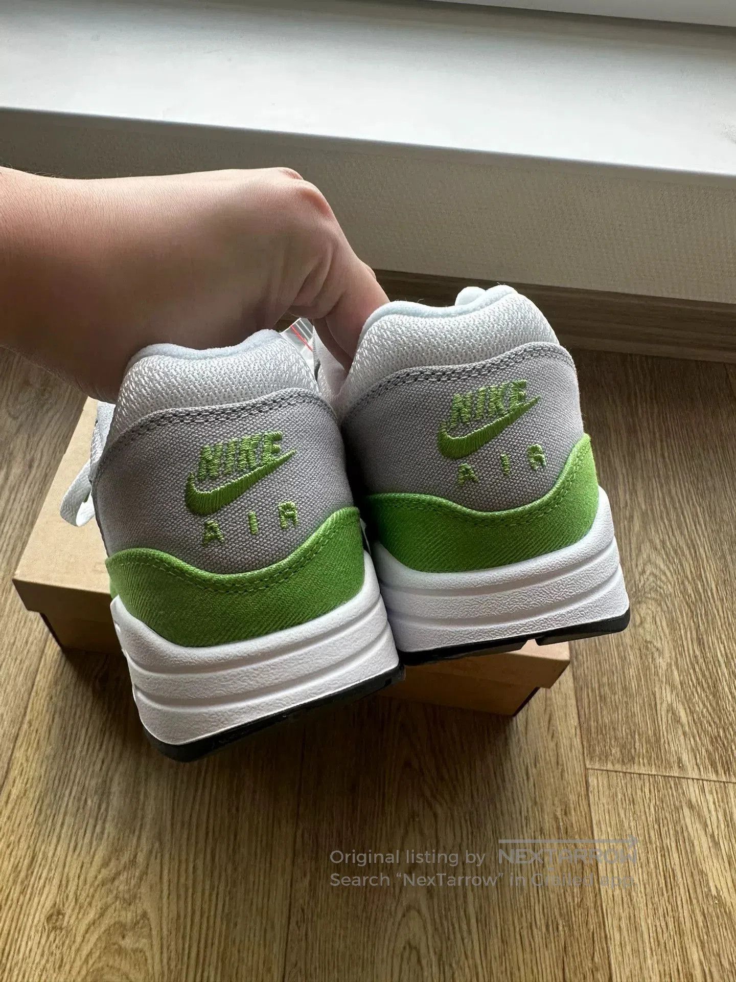Nike Nike Patta 20th Airmax White Green. Size US 10 / EU 43 - 3 Thumbnail