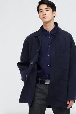 Jil Sander × Uniqlo FW21 +J Wool Blend Oversized Shirt Jacket Size US S / EU 44-46 / 1 - 1 Thumbnail