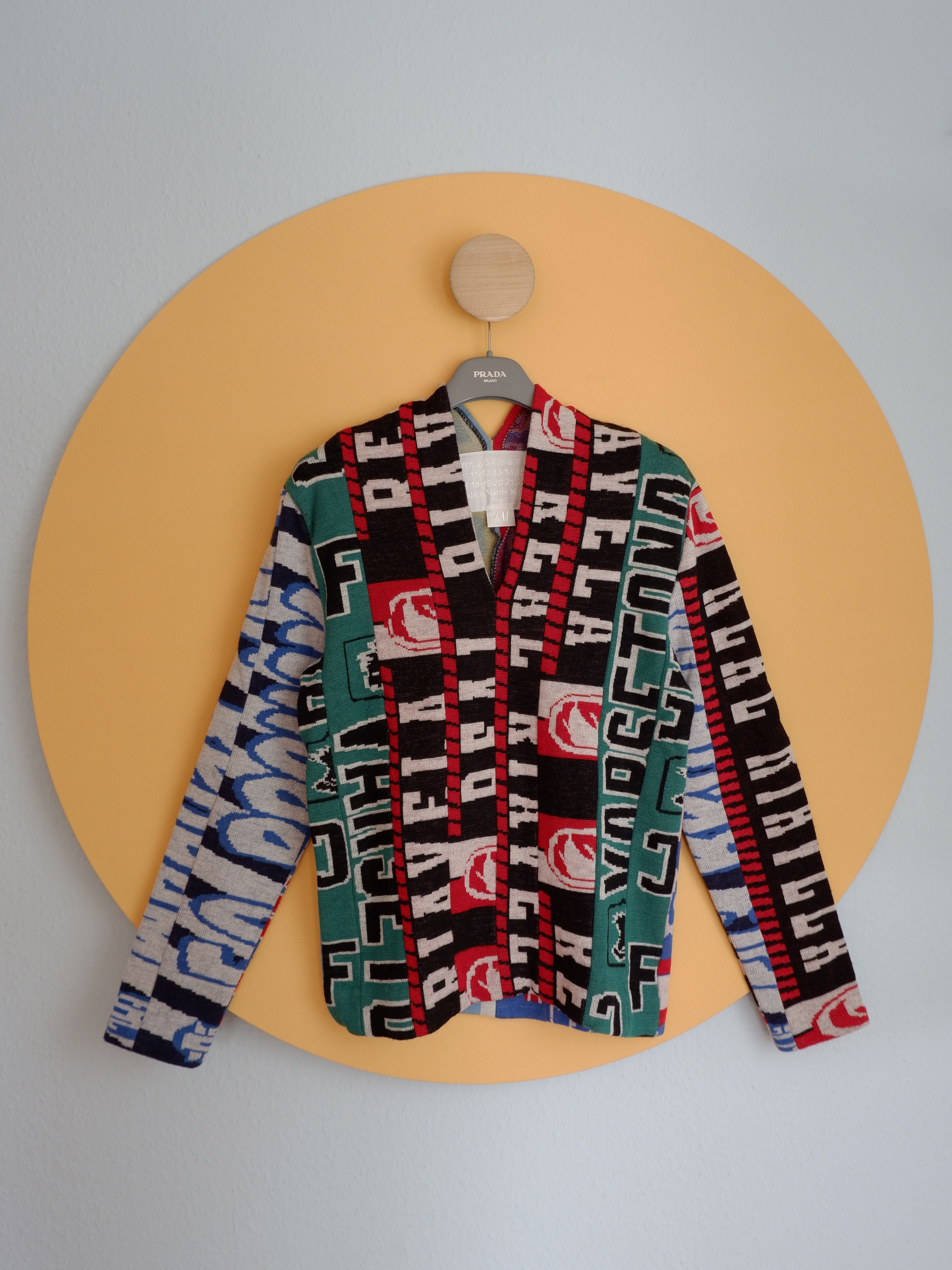 Margiela h&m scarf sweater shop