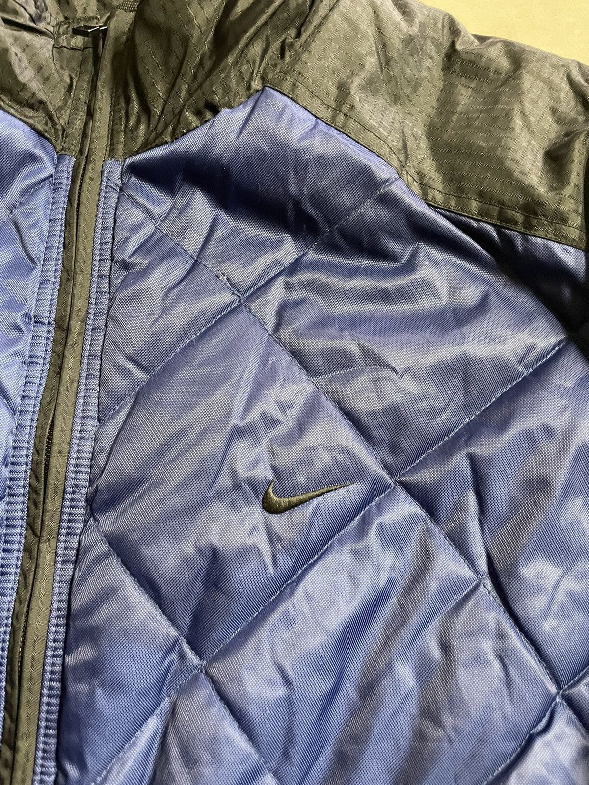 Nike Vintage 90s Nike Quilted Puffer Jacket Size US XL / EU 56 / 4 - 3 Thumbnail