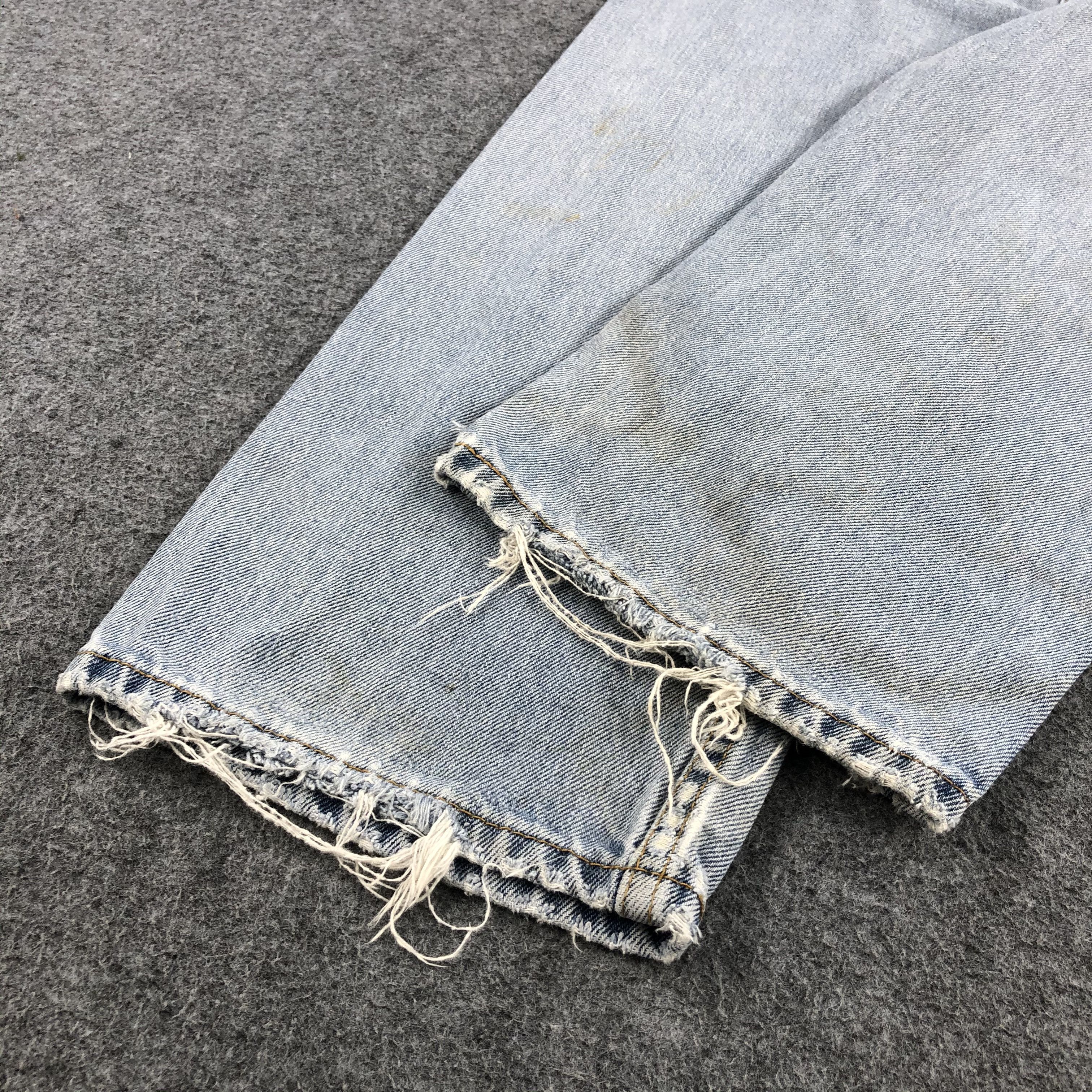 Levi's × Vintage Vintage Distress Levis Jeans-JM1312 Size US 34 / EU 50 - 5 Thumbnail