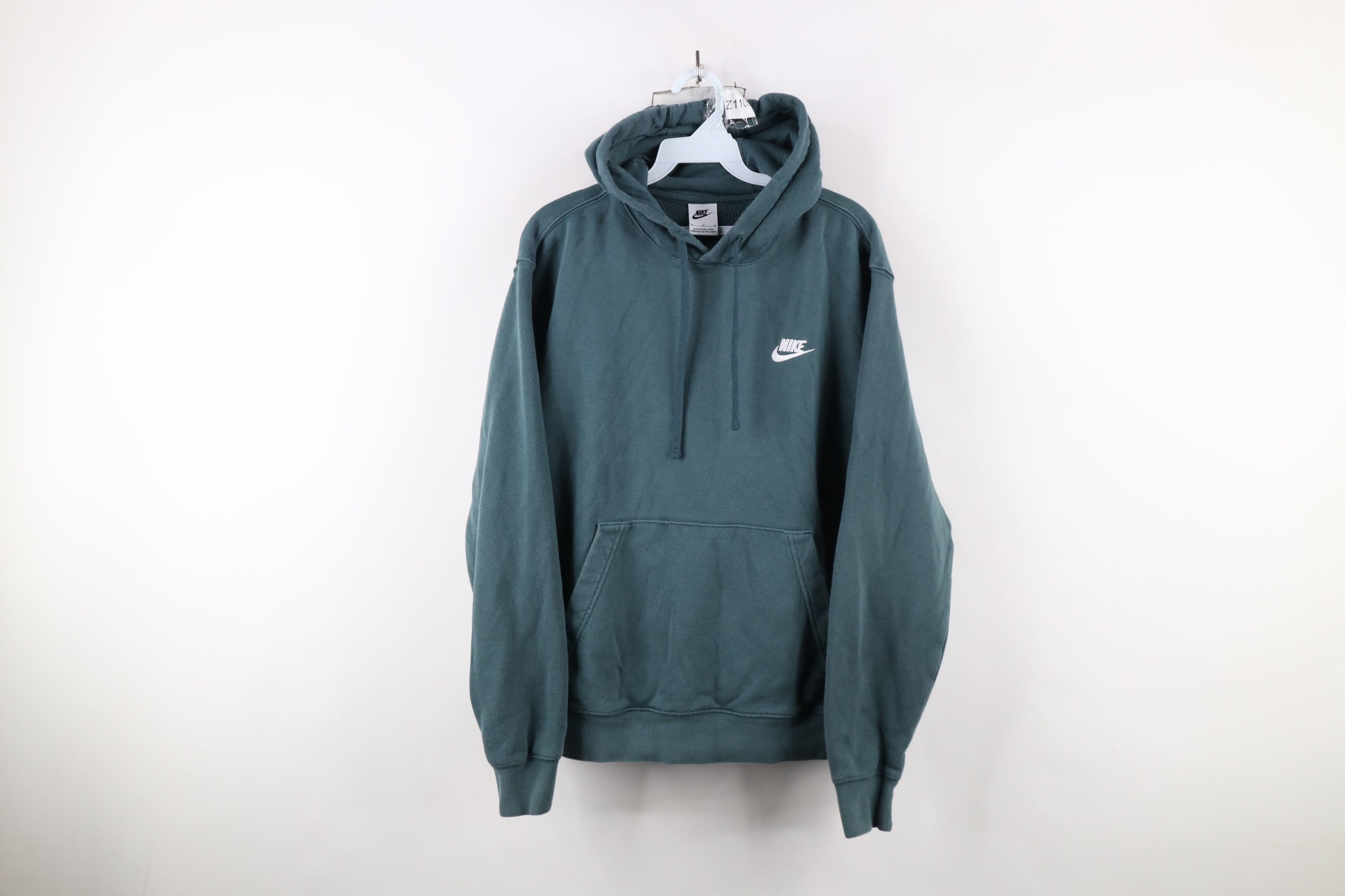 Vintage Nike Sportswear Scott Mini Swoosh Hoodie Green
