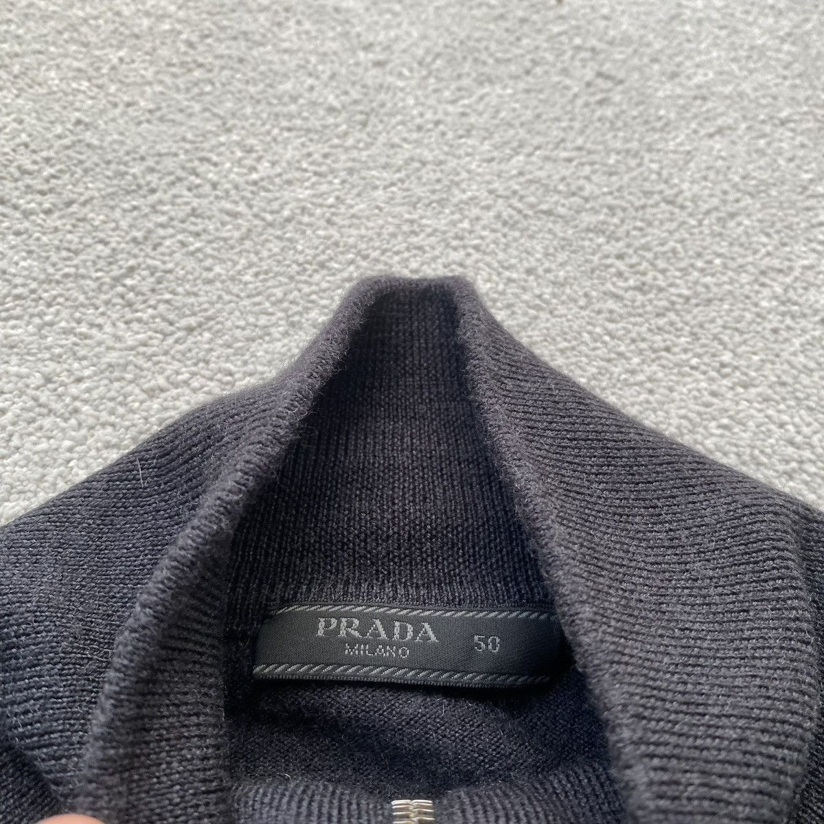 Prada Wool Zip Up
