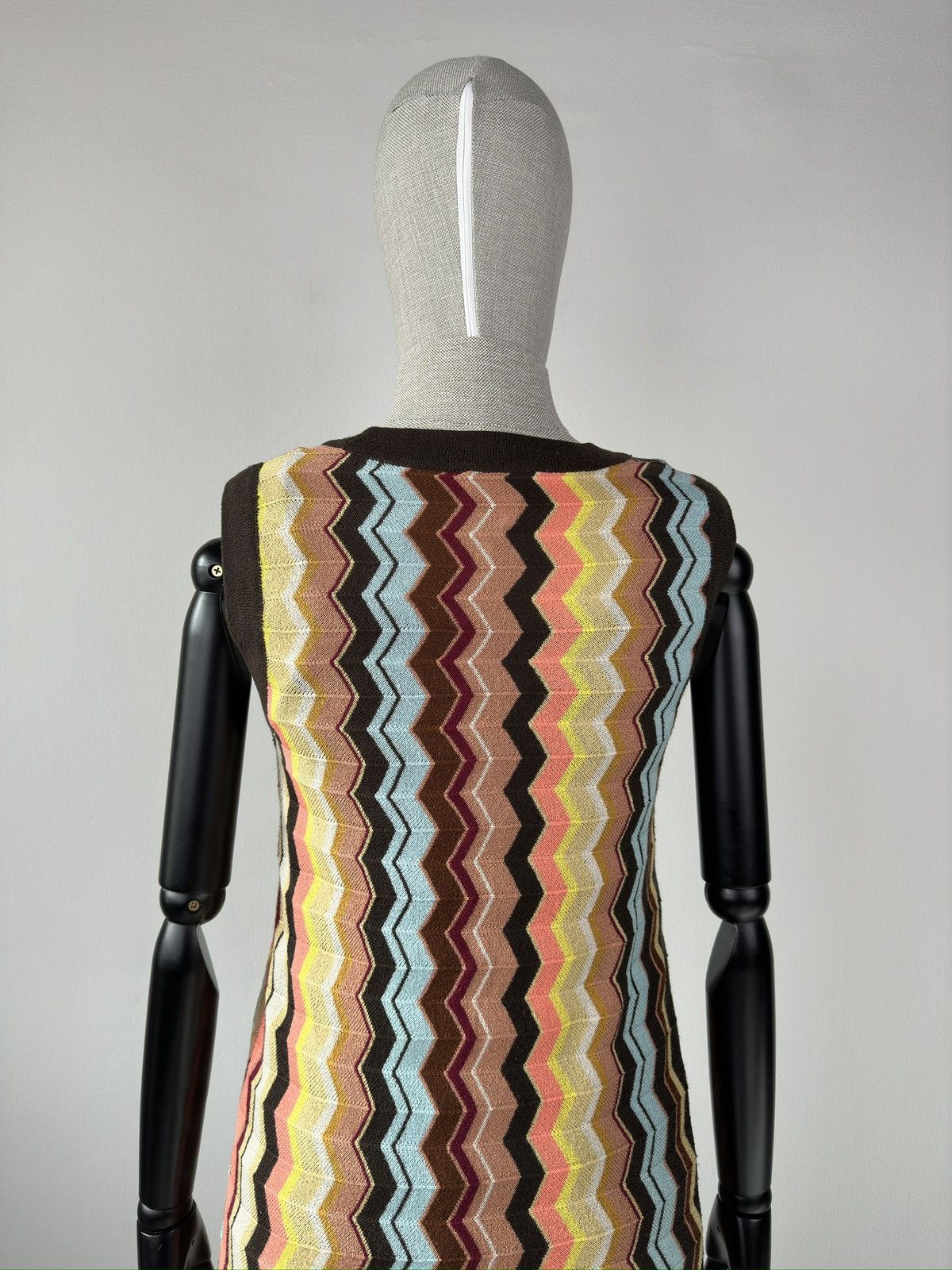 Missoni MISSONI For Target Zigzag Knit Dress Sleeveless Size L / US 10 / IT 46 - 6 Thumbnail