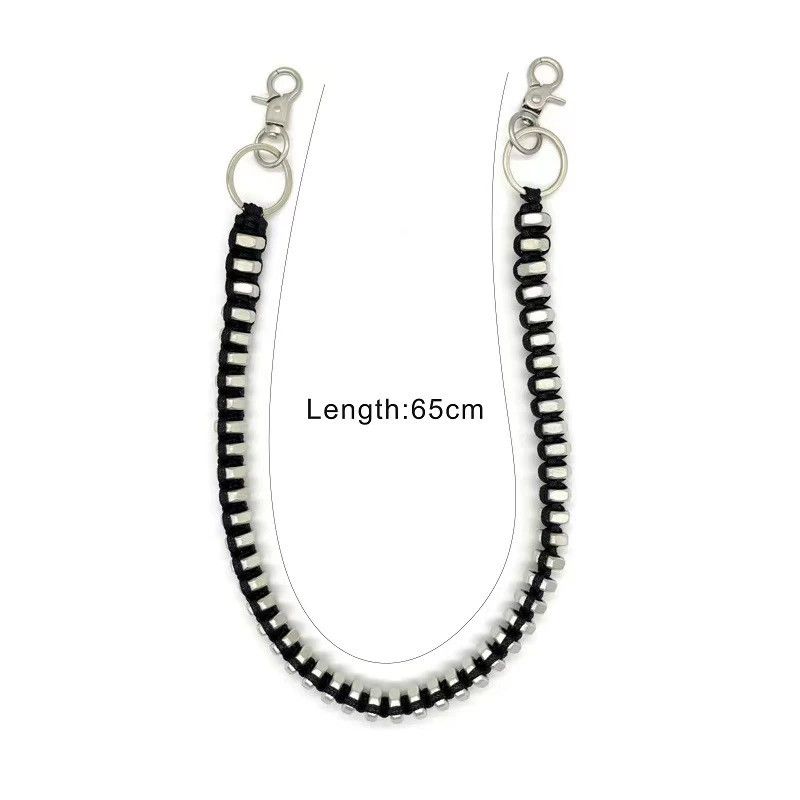 Vintage Retro hip-hop punk style jeans waist chain Size ONE SIZE - 5 Thumbnail