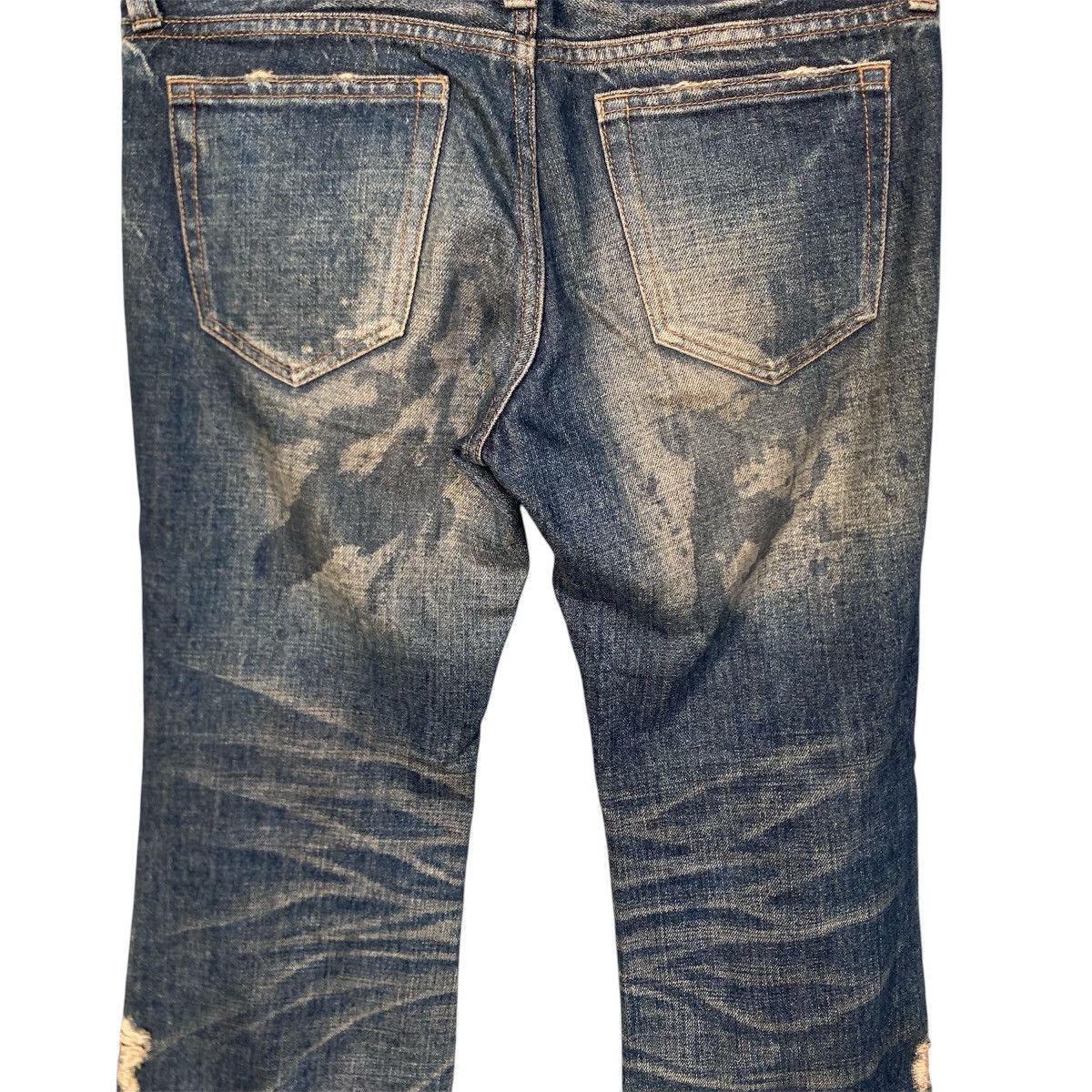JACKROSE ‼️LAST DROP‼️Jackrose Low-rise Distressed Whisker Flared Denim Size US 31 - 9 Thumbnail