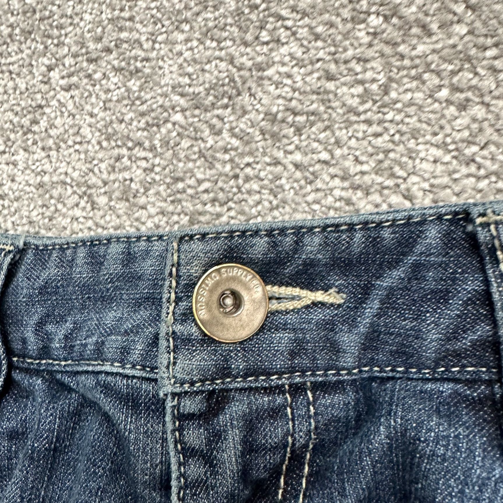 Mossimo Mossimo Skinny Denim Jeans Juniors 5 Low Rise Medium Wash Blue 28.5 Inseam Womens Size 27" / US 4 / IT 40 - 3 Thumbnail