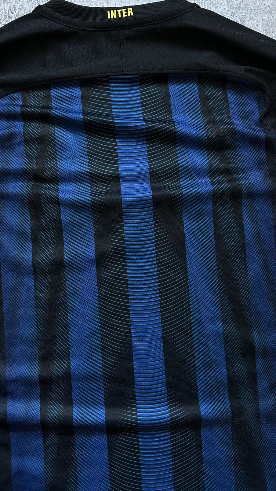 Nike 2016/17 Nike Inter Milano Authentic Home Soccer Jersey Size US L / EU 52-54 / 3 - 18 Thumbnail