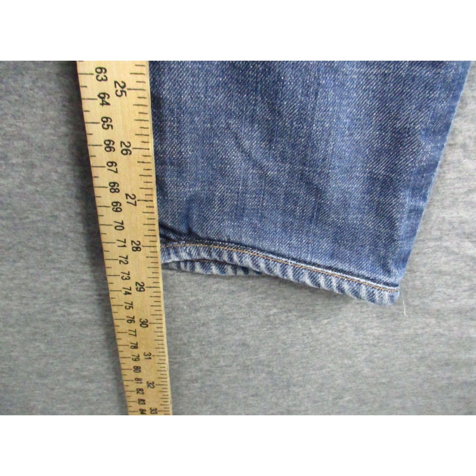Citizens Of Humanity Citizens of Humanity Jeans Womens Low Waist Flare Jerome Dahan 28 Blue Denim 5-Pocket Regular Zipper Fly Cotton Elastane USA Made Womens Size 28" / US 6 / IT 42 - 7 Thumbnail
