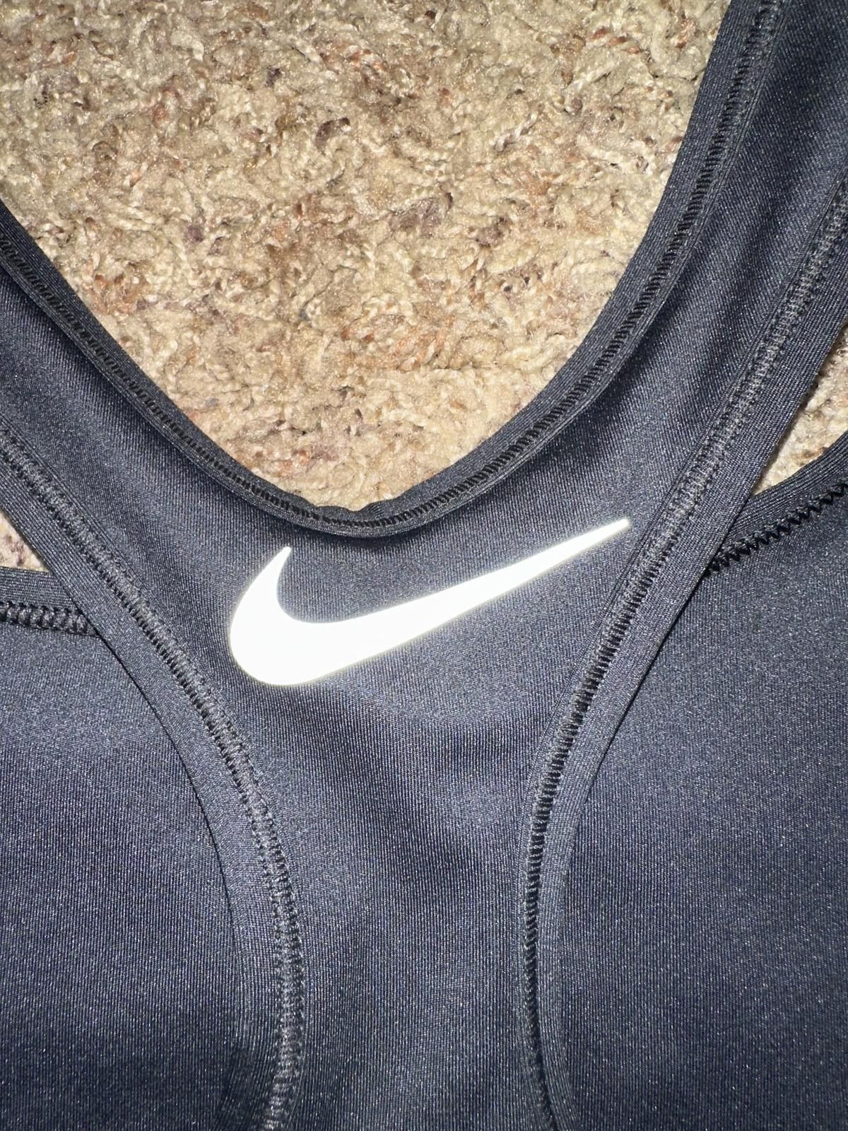 Nike Nike x Megan Thee Stallion Women's Medium-Support Non-Padded Sports Bra Black Size ONE SIZE - 3 Thumbnail