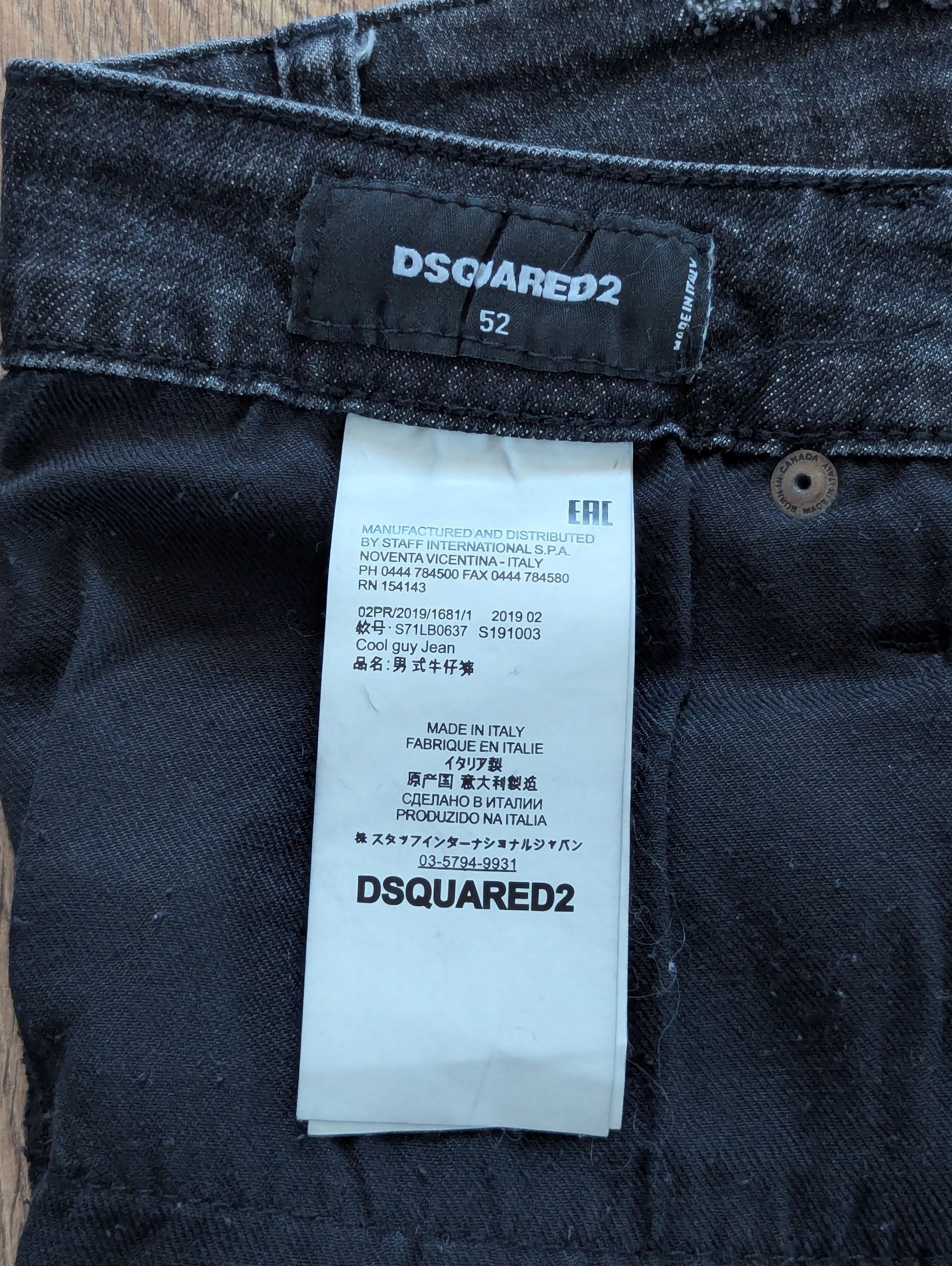 Dsquared2 DSQUARED2 Cool Guy Jean Made In Italy Pants Luxury Brand Size US 36 / EU 52 - 15 Thumbnail