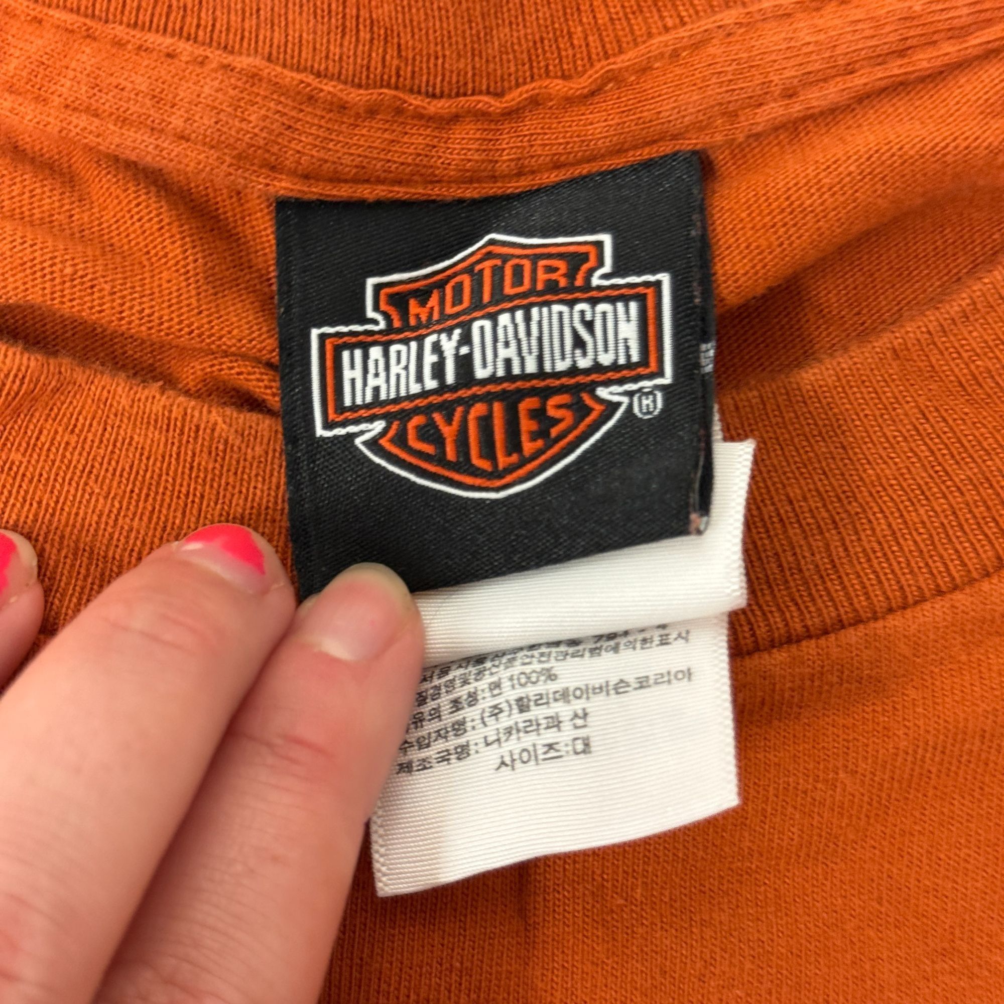 Harley Davidson THUNDER TOWER COLUMBIA SC Motorcycle Biker HD Long Sleeve T Size US L / EU 52-54 / 3 - 7 Thumbnail