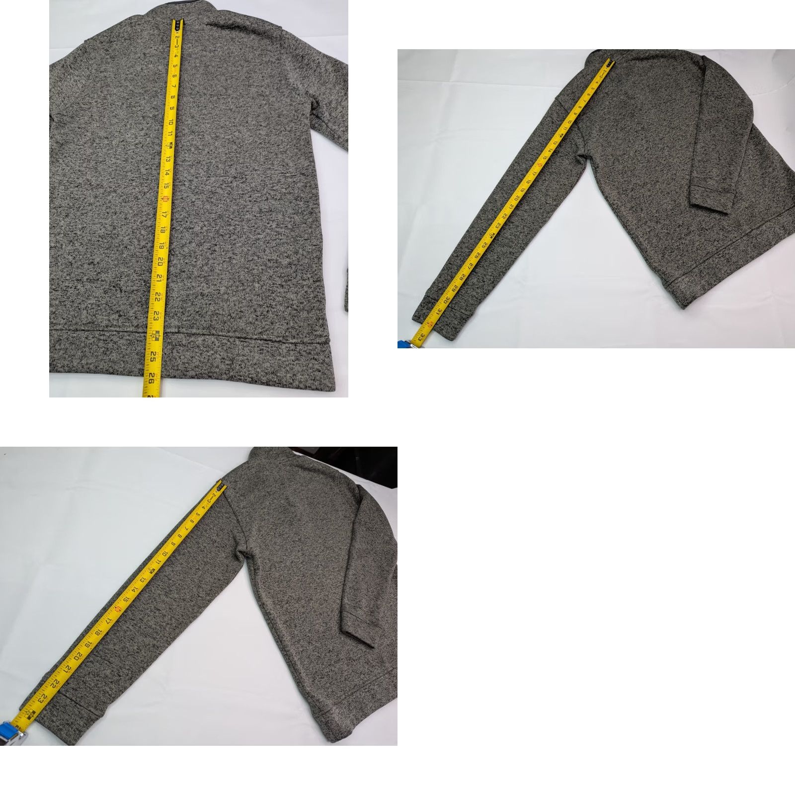 Eddie Bauer Eddie Bauer Sweater Pullover Fleece Men M Gray Outdoor Gear 1/4 Snap Button Size US M / EU 48-50 / 2 - 9 Thumbnail
