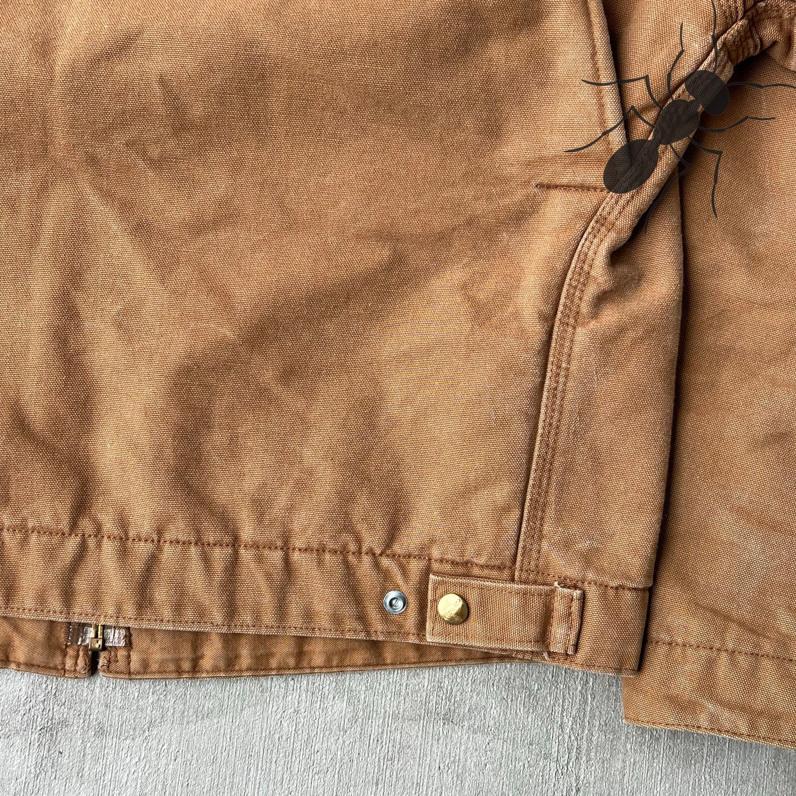 Carhartt × Vintage Vintage Carhartt brown Detroit work wear jacket Size US L / EU 52-54 / 3 - 6 Thumbnail