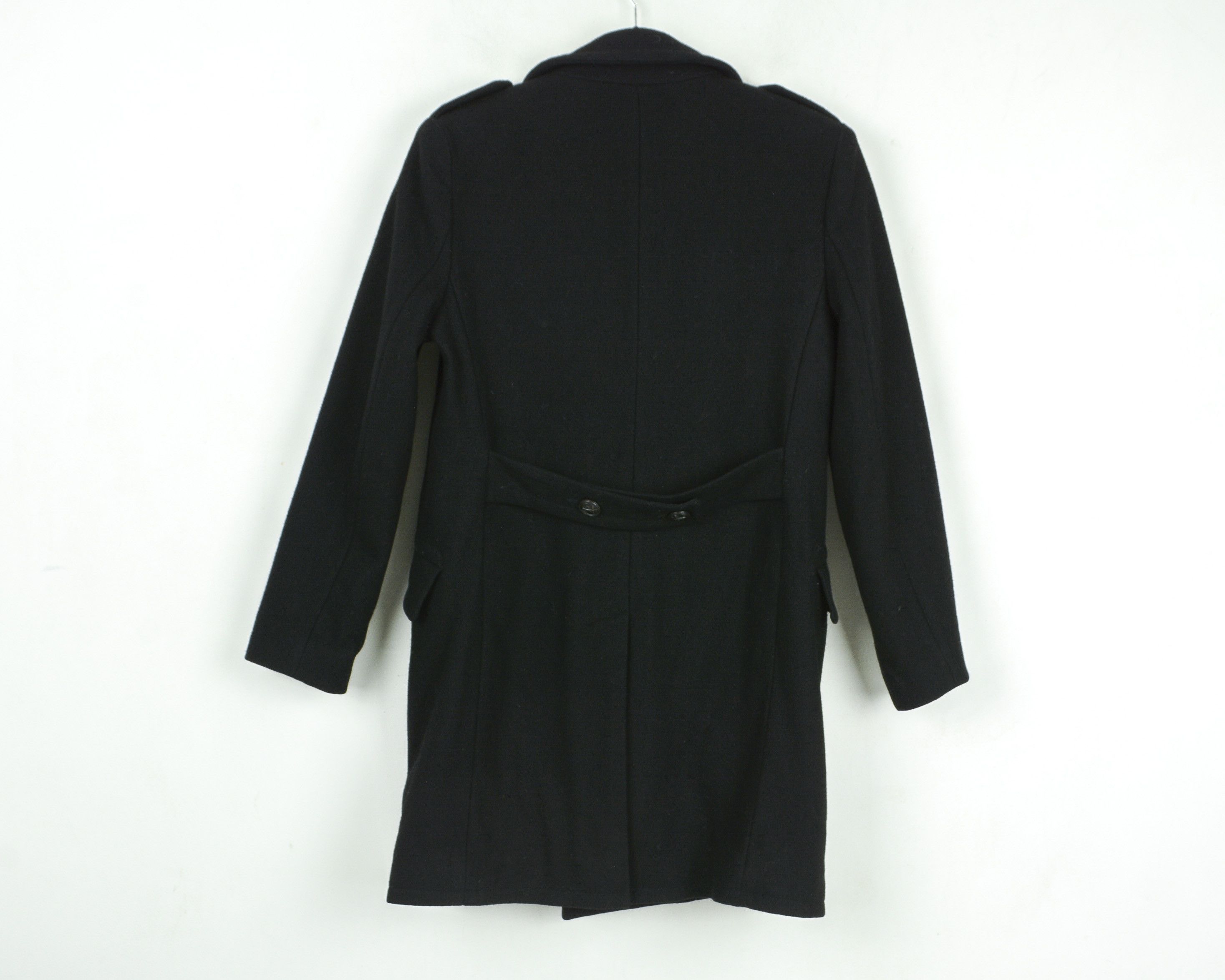 RRL Ralph Lauren Winter Wool Double breasted Coat Anchor Button Jacket Size US M / EU 48-50 / 2 - 4 Thumbnail