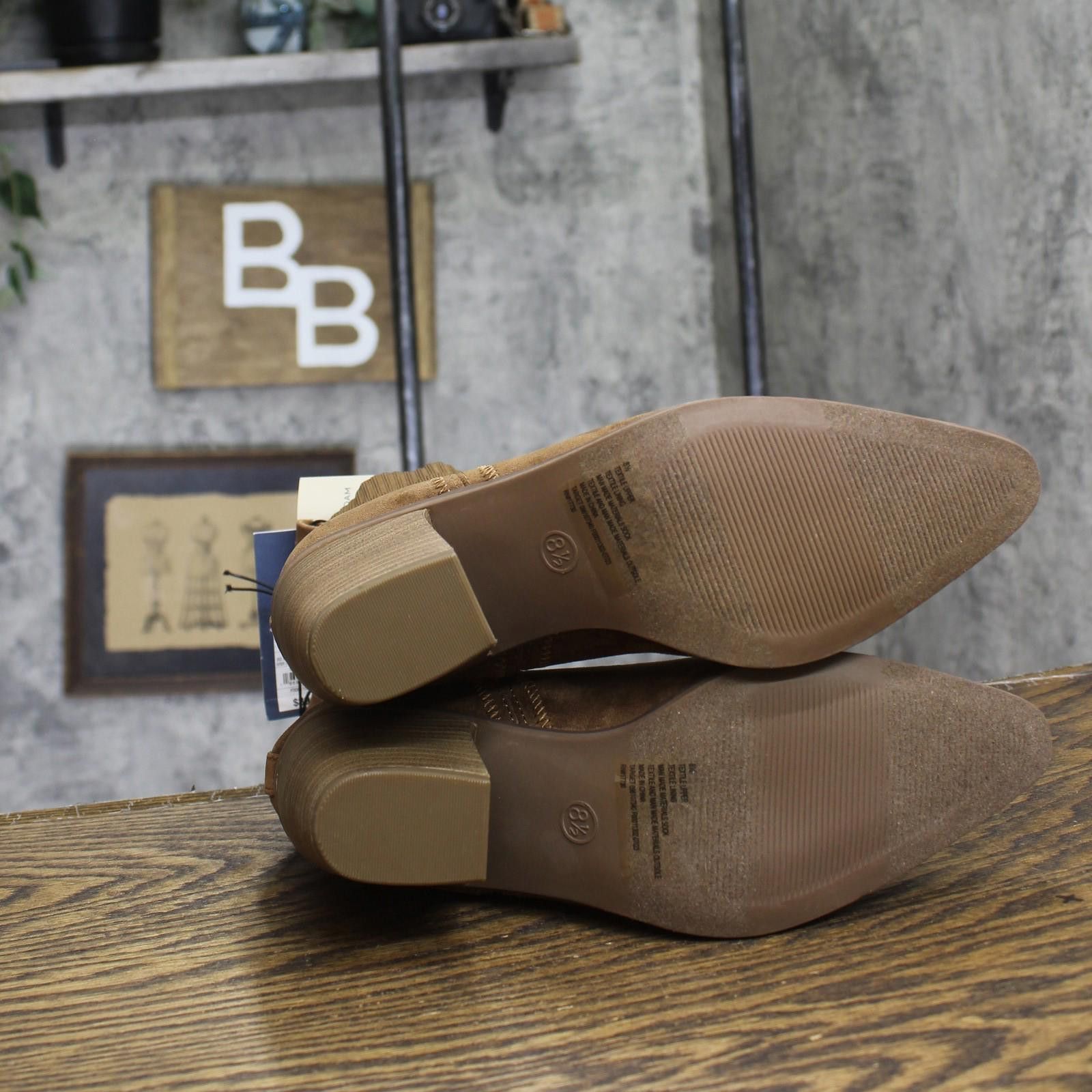 Other Nwt Universal Thread Ankle Boots 88225814 Cognac Brown 8.5m Size US 8.5 / IT 38.5 - 5 Thumbnail
