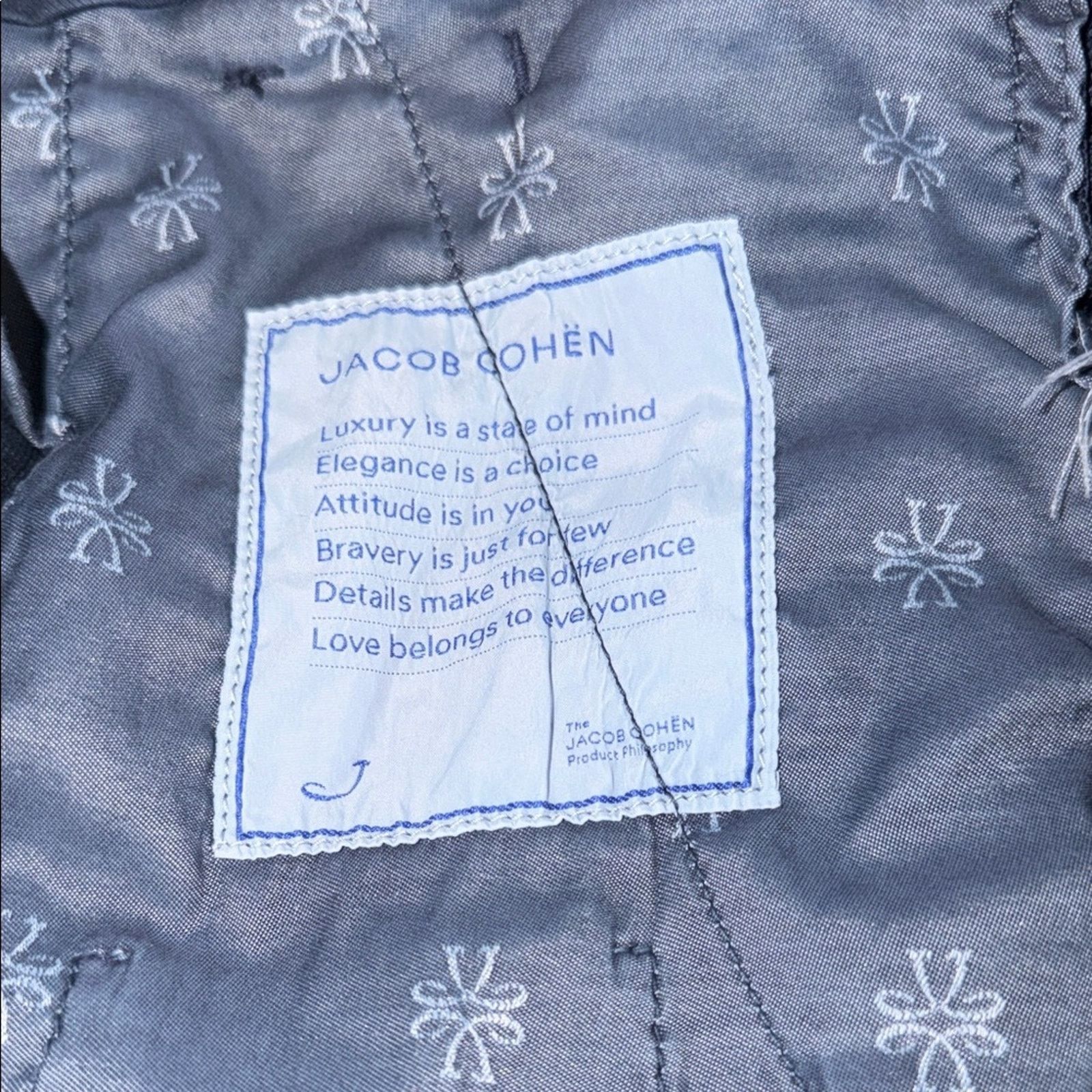 Jacob Cohen Jacob Cohen Dark Blue Trousers Men's Pants Size 35 Size US 35 - 10 Thumbnail
