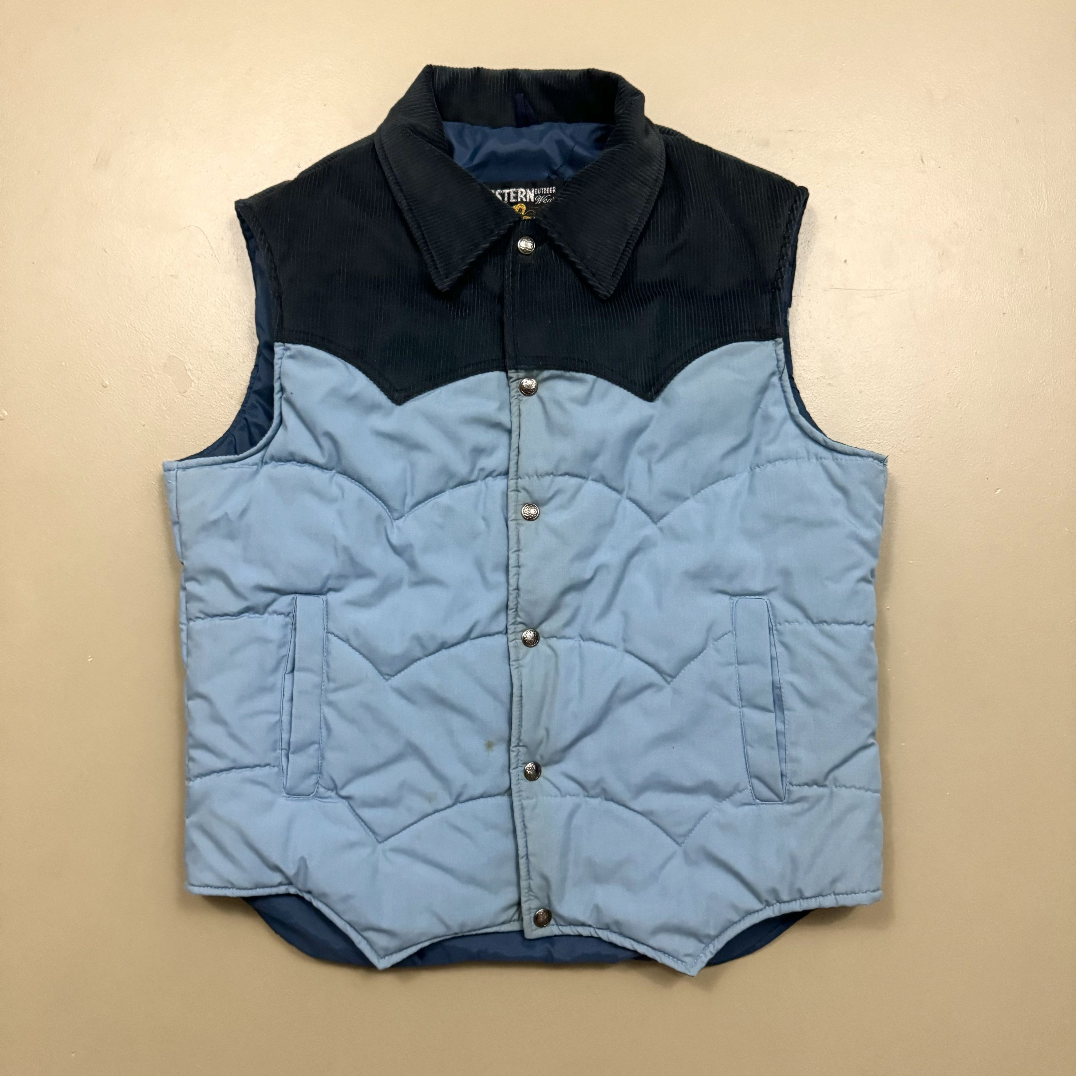 Sears VTG 70s Sears Western Outdoor Wear Vest Jacket Corduroy Size US L / EU 52-54 / 3 - 1 Thumbnail