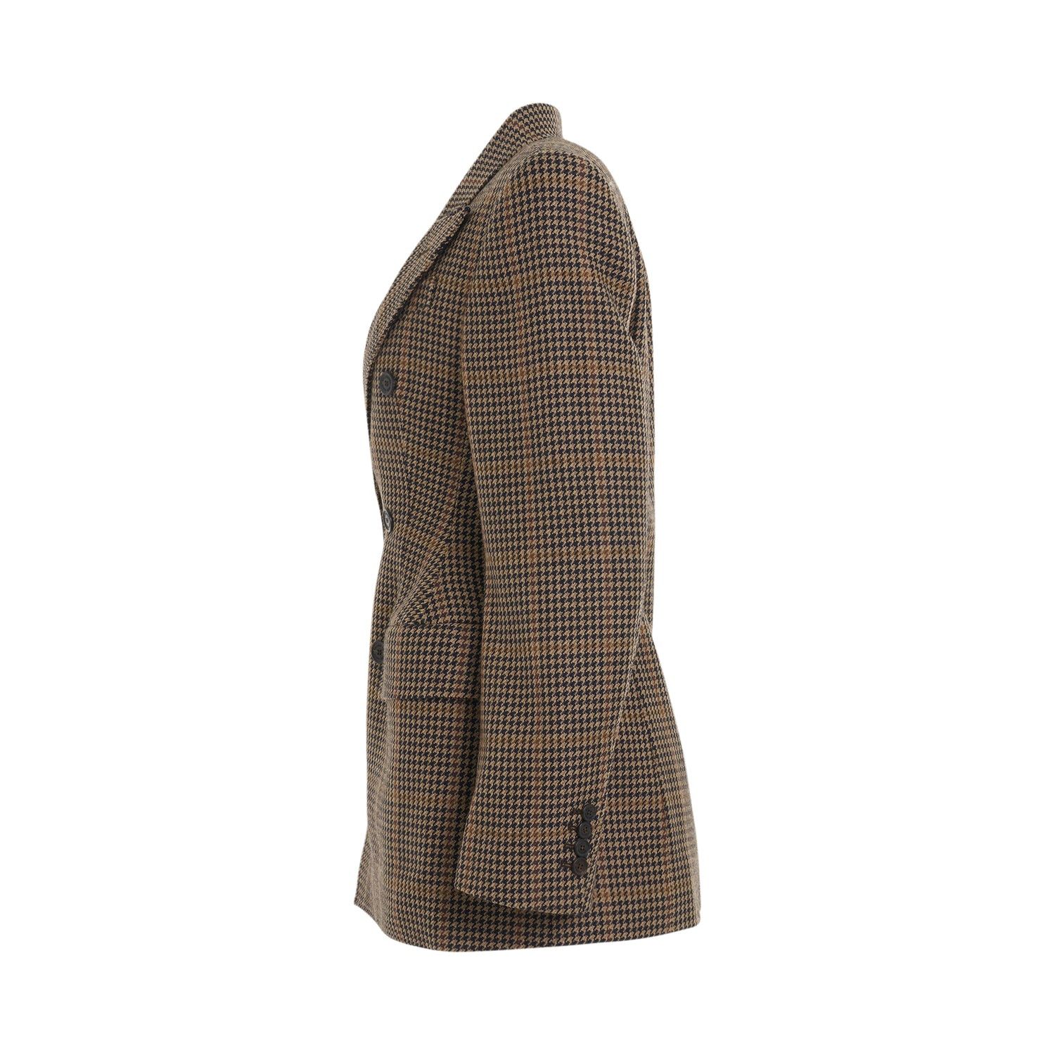 Balenciaga o1bcso1str1124 DB Hourglass Jacket in Beige/Black Size S / US 4 / IT 40 - 3 Thumbnail