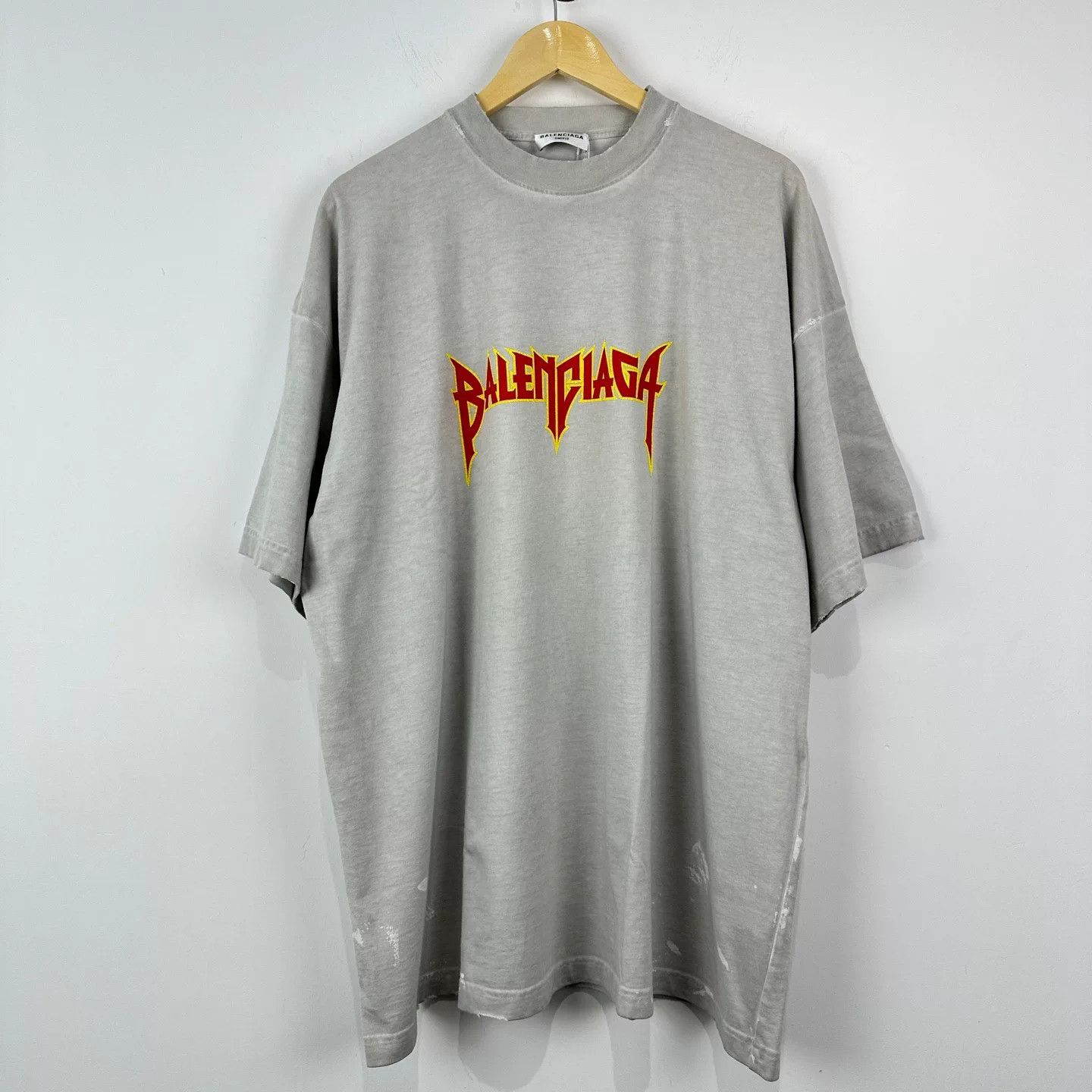 Balenciaga Balenciaga Rock Band Short Sleeve T-Shirt Size US L / EU 52-54 / 3 - 1 Thumbnail