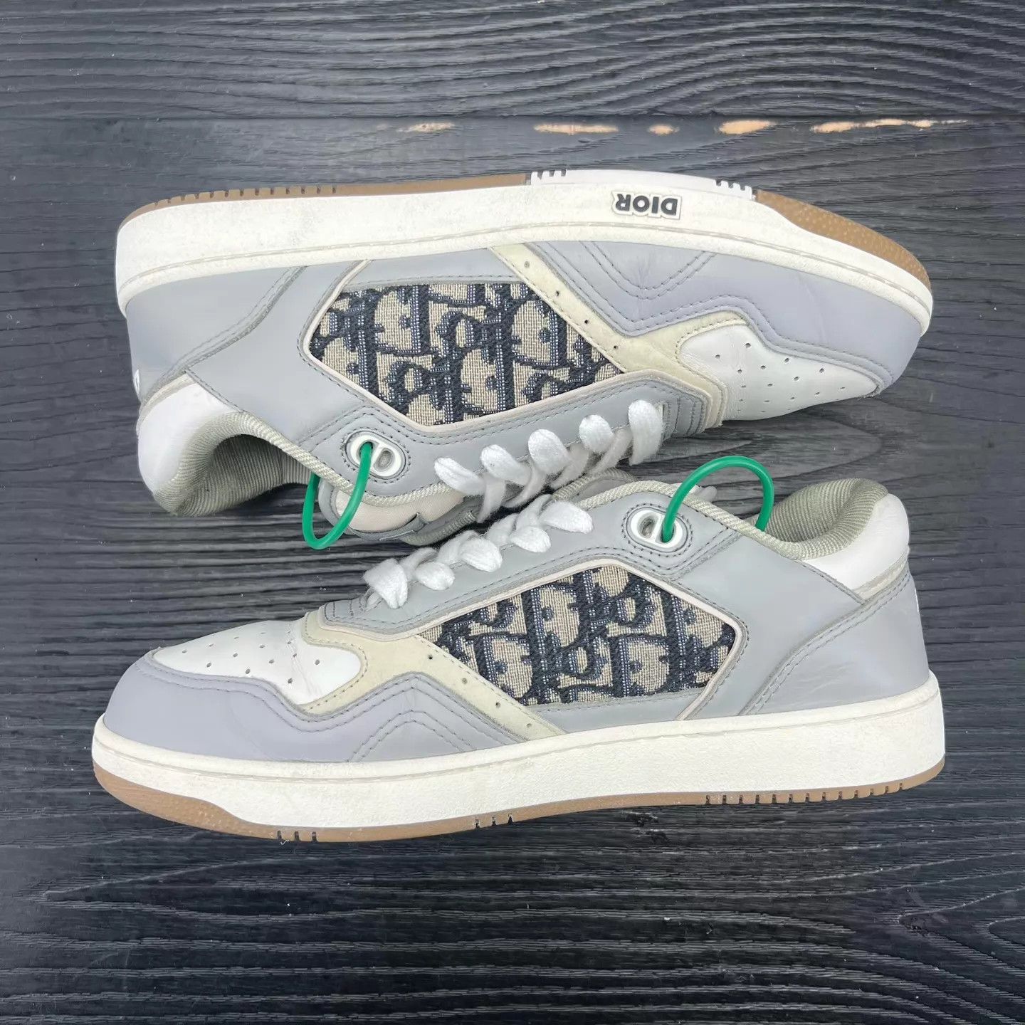 Dior Dior B27 Gray/White 41 Sneakers Size US 8 / EU 41 - 2 Thumbnail