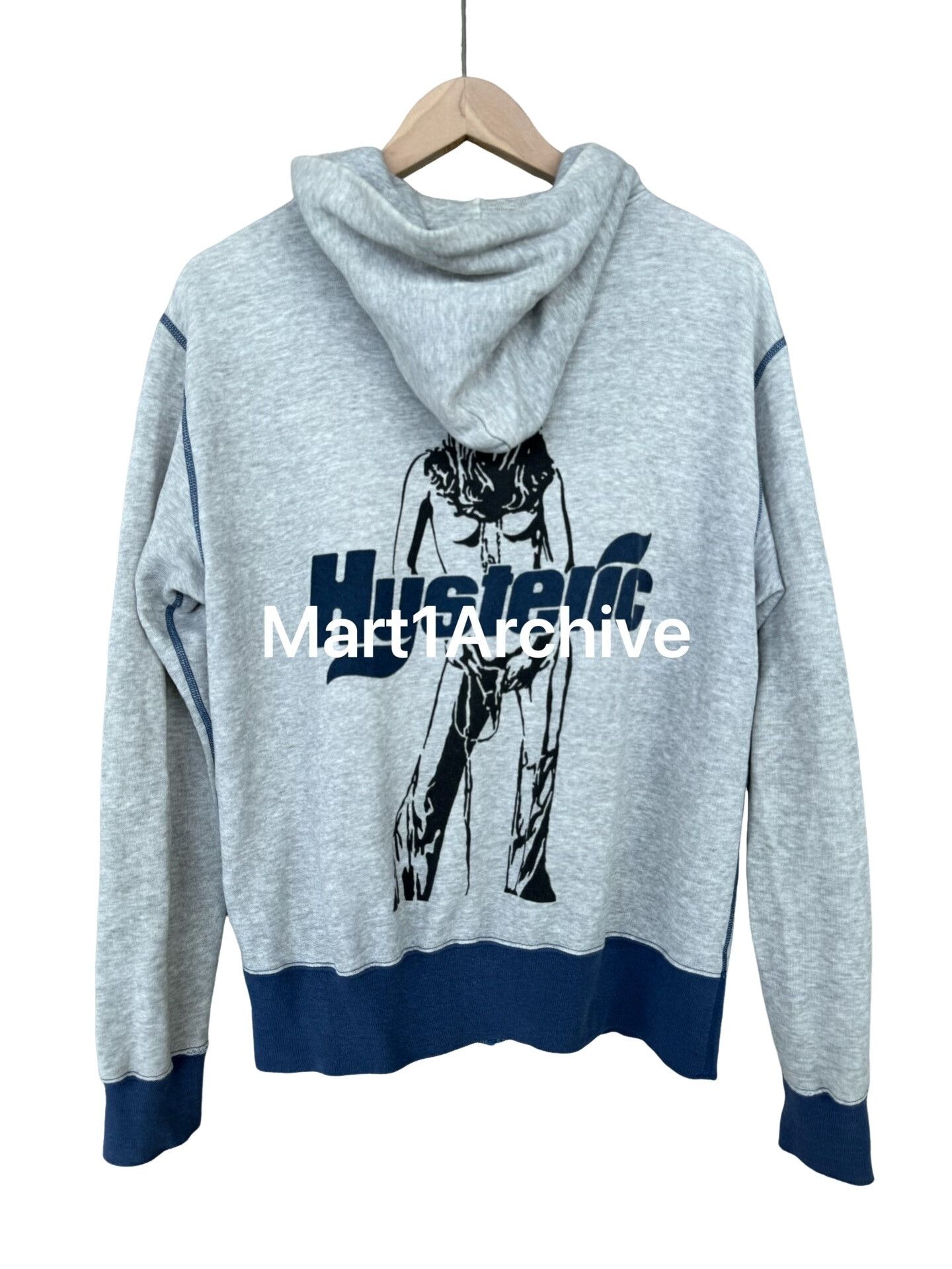hysteric glanour UNLIMITED TOUCH パーカー Hysteric Glamour Hysteric Glamour “Unlimited Touch” zip up hoodie