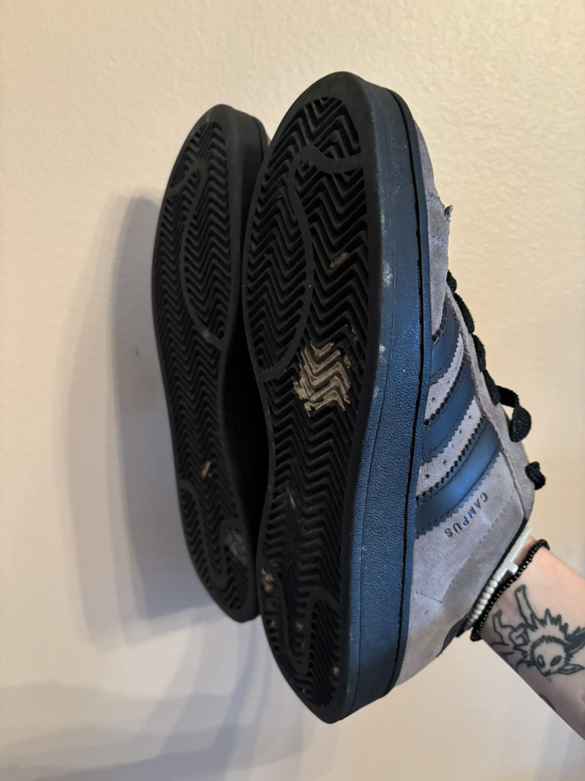 Adidas Adidas Campus 00s 'Charcoal Black' Size US 6.5 / EU 39-40 - 5 Thumbnail