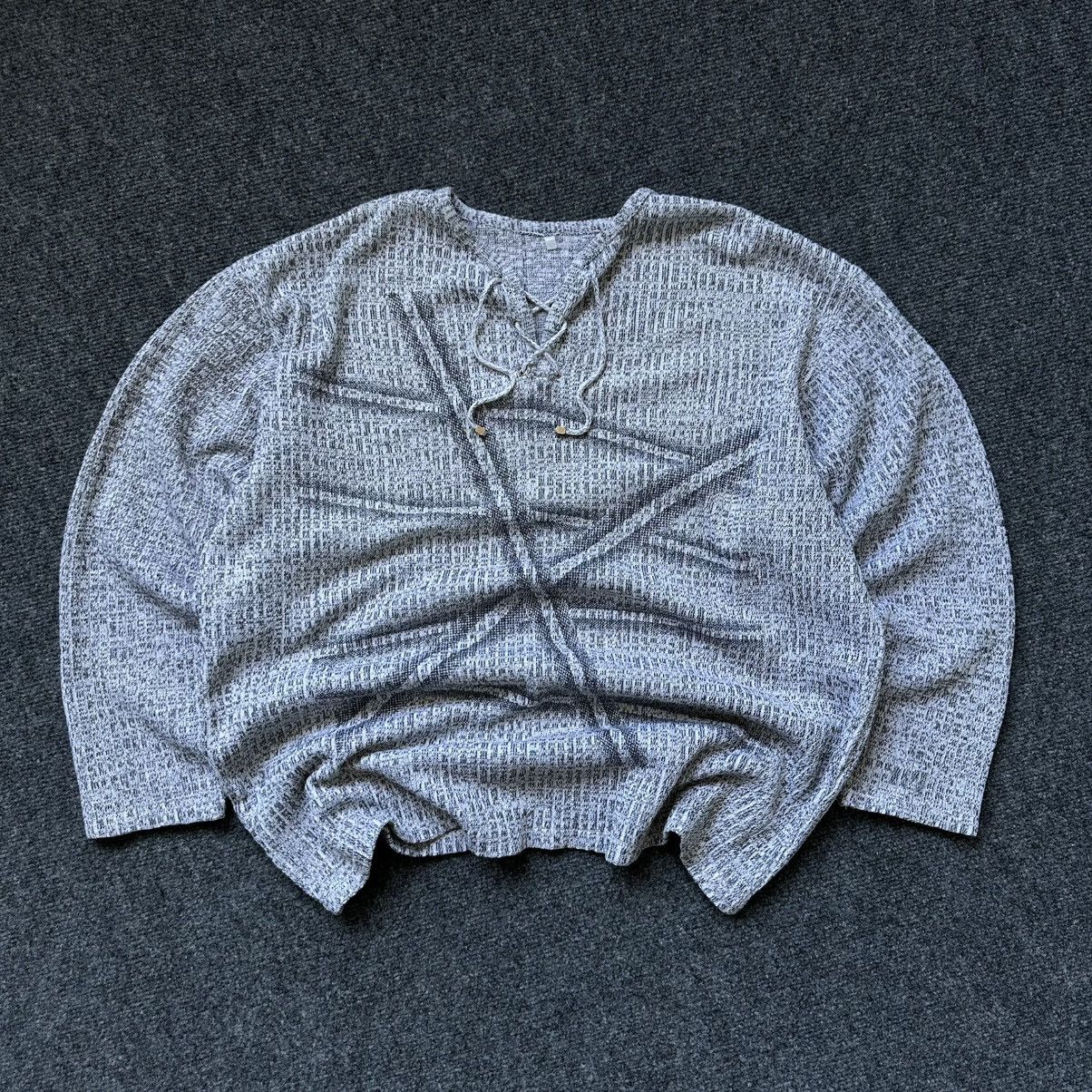 Issey Miyake VTG Japan Style Long-sleeve T-shirt Grunge Opium 00s USA Size US L / EU 52-54 / 3 - 3 Thumbnail