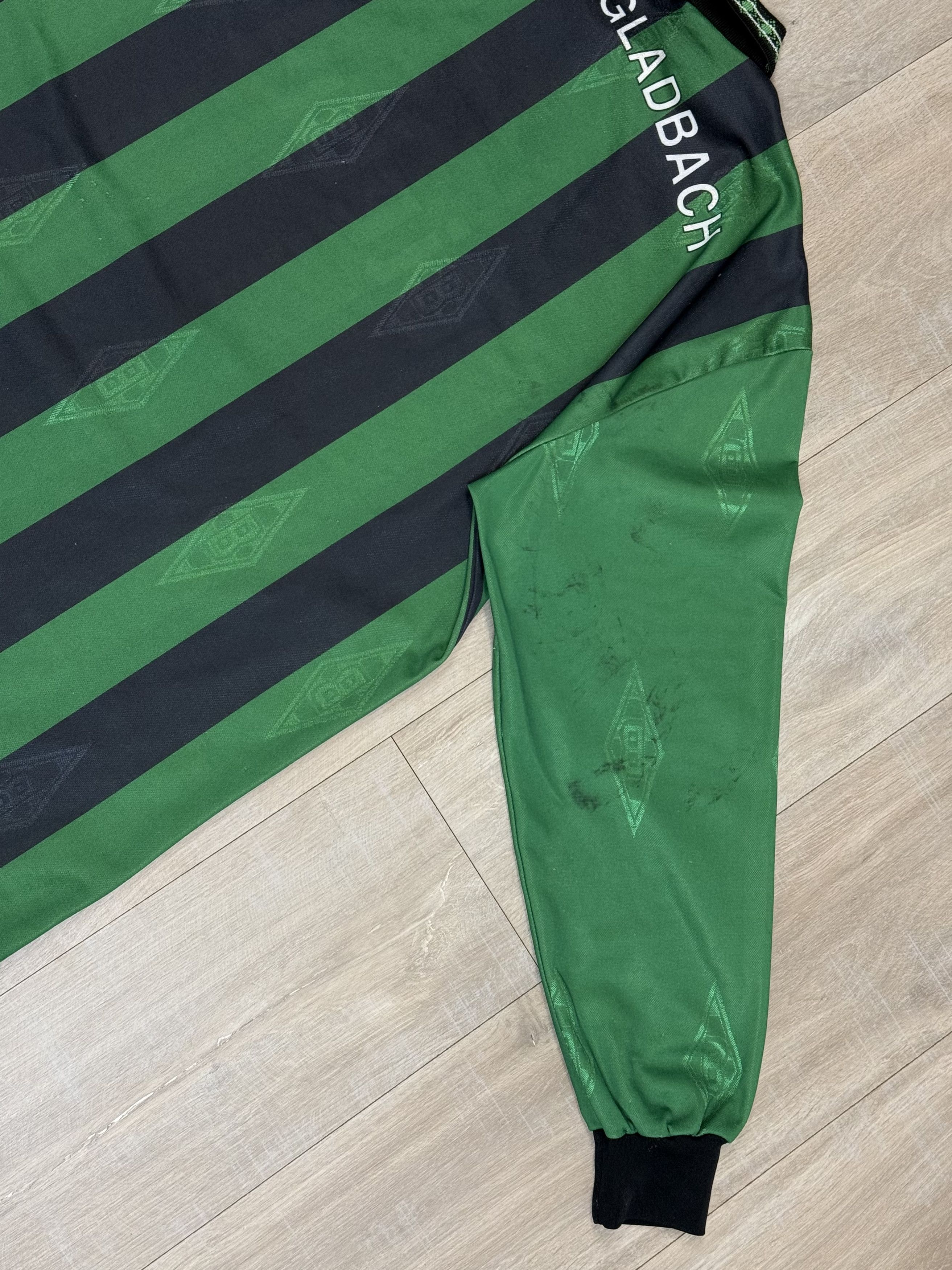 Reebok Reebok Borussia Monchengladbach 95/96 Awa Long Sleeve Soccer Size US XXL / EU 58 / 5 - 12 Thumbnail